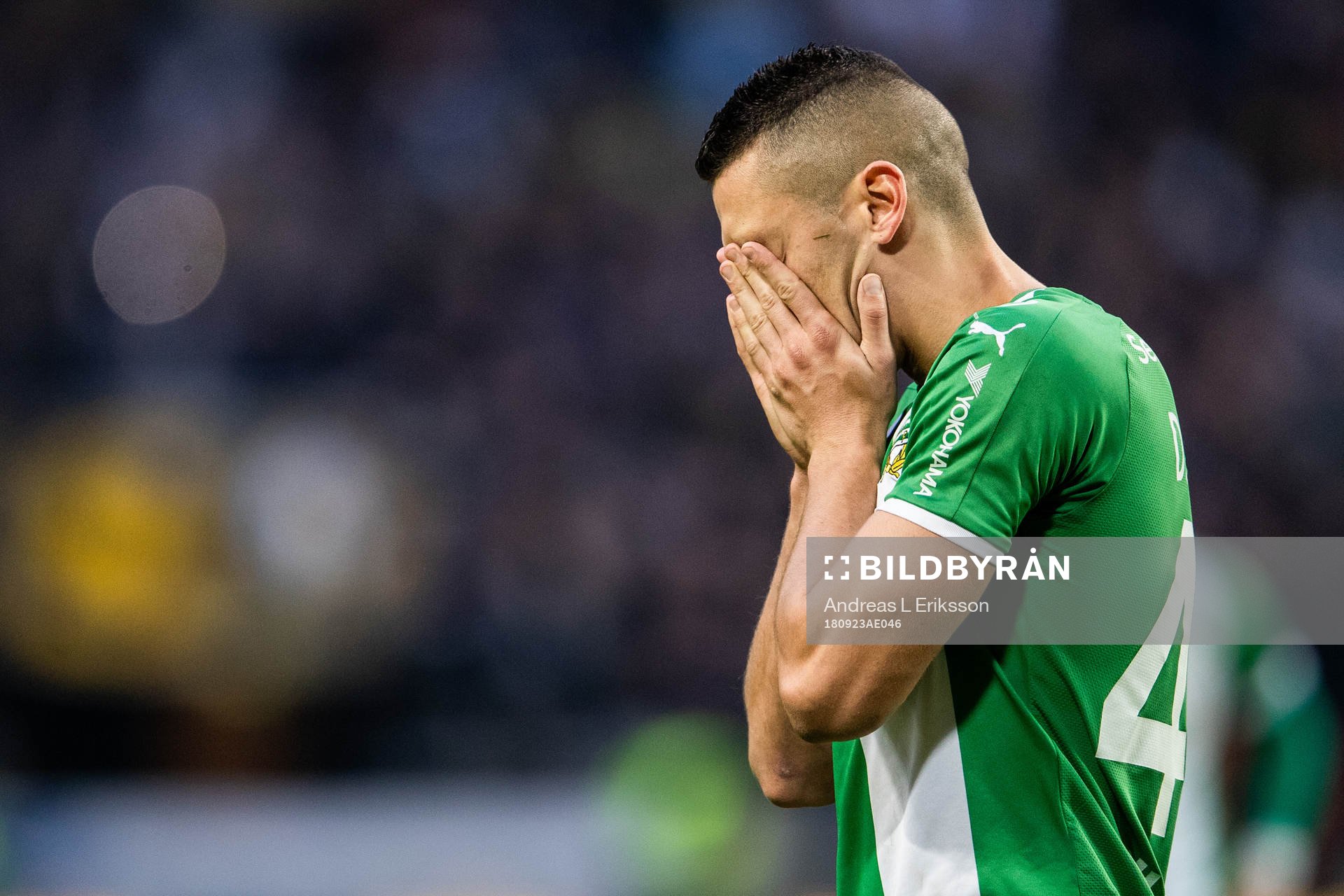 Hammarbys Nikola Djurdjic deppar