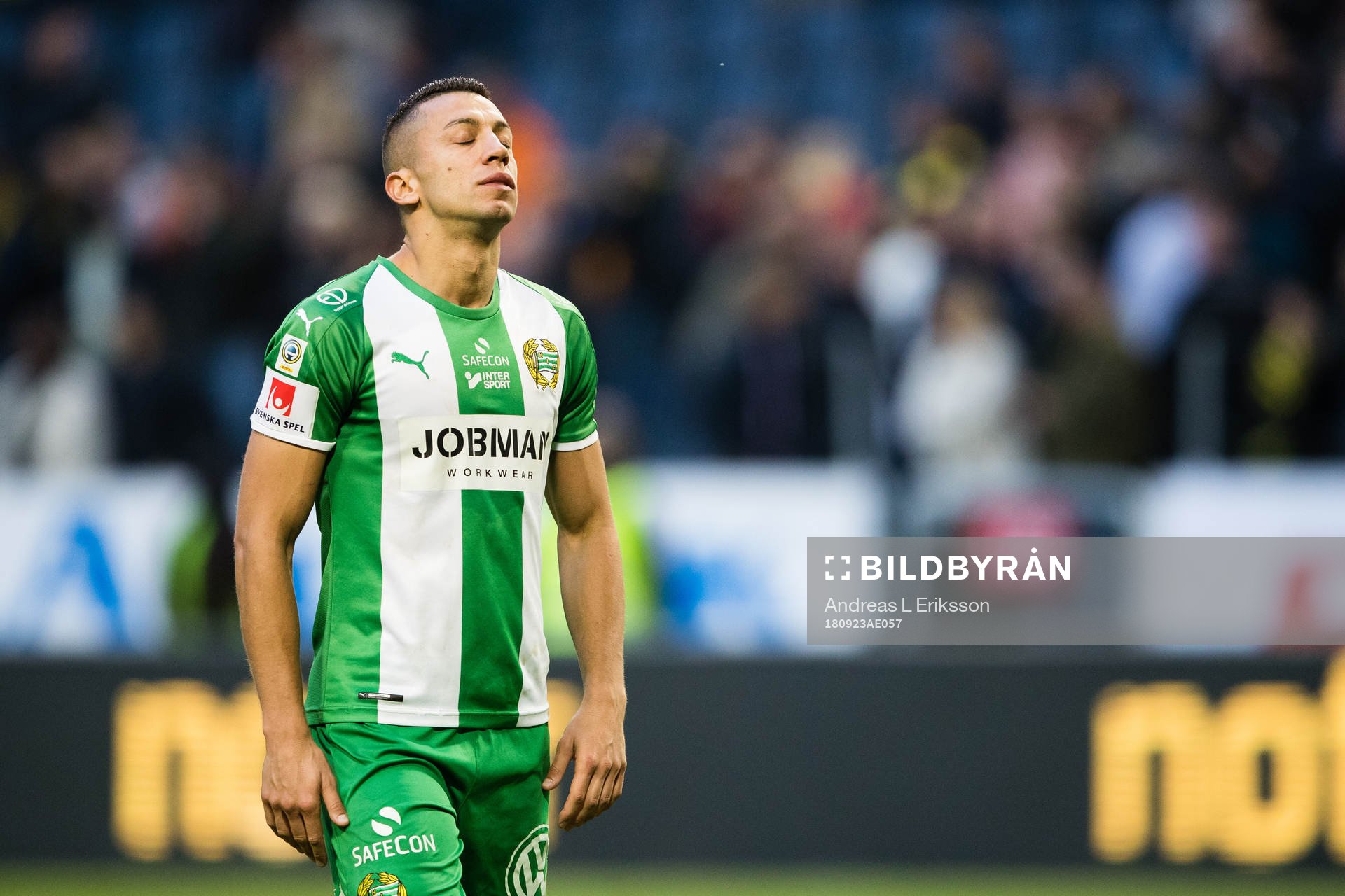 Hammarbys Nikola Djurdjic deppar