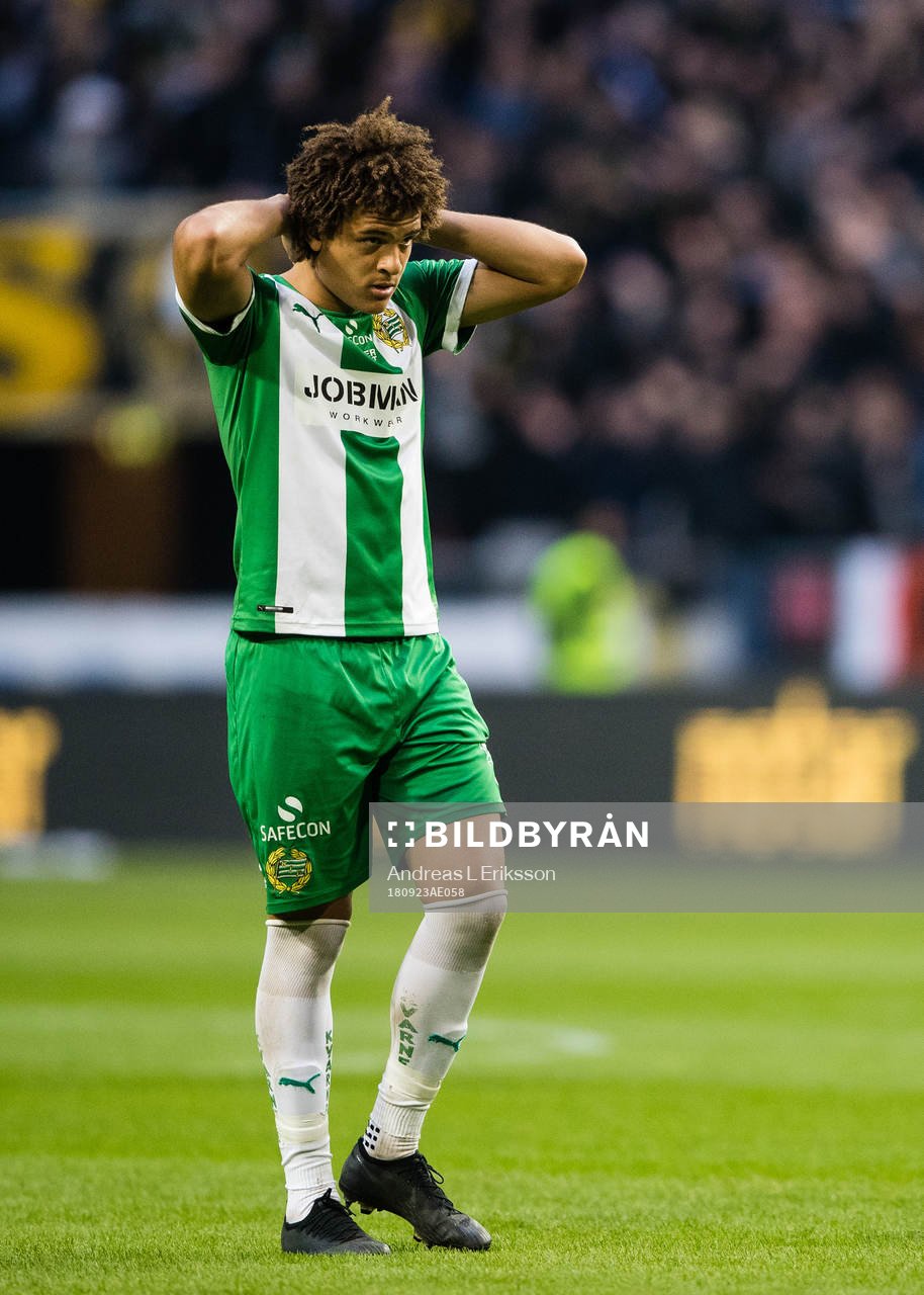 Hammarbys Neto Borges deppar