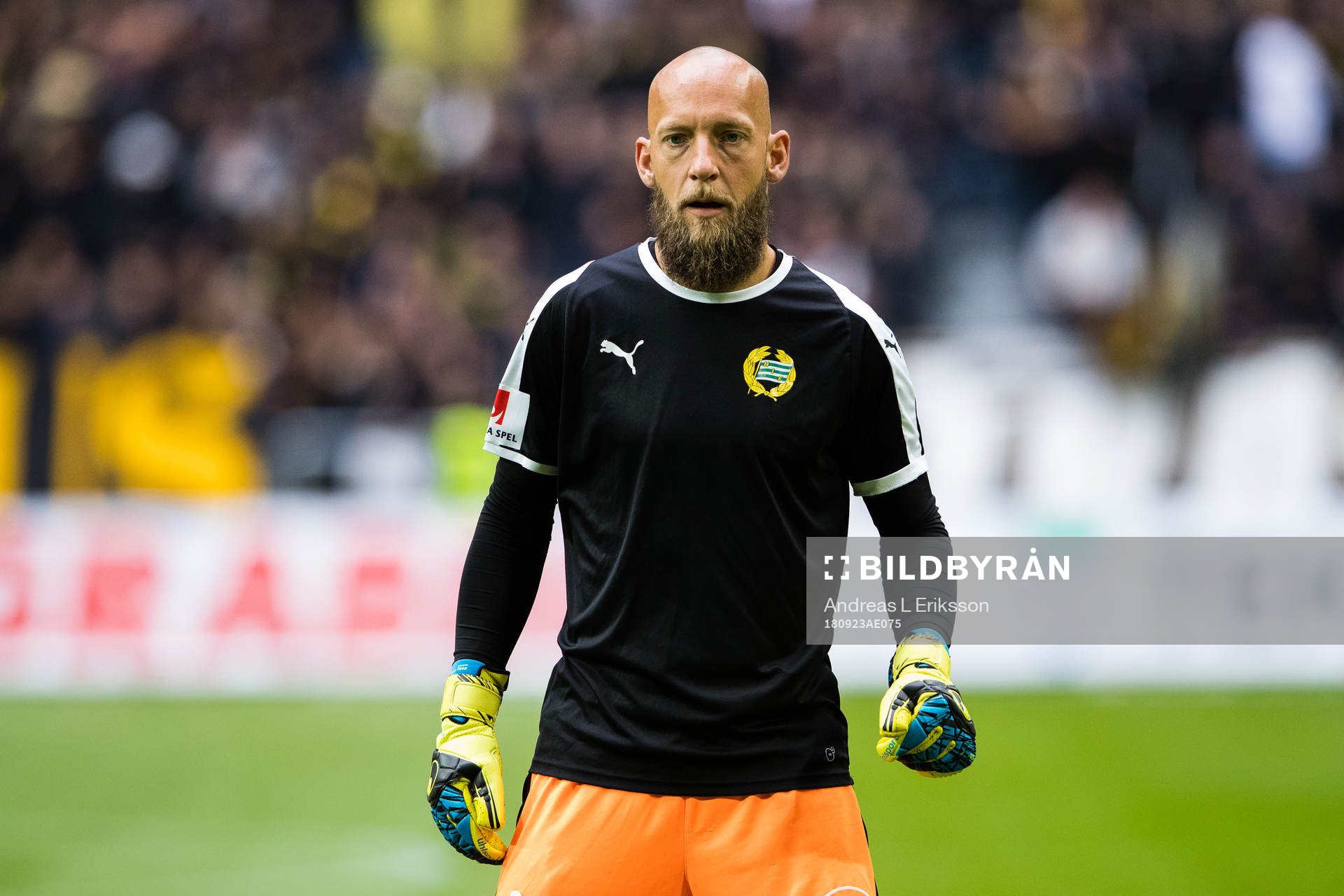 Hammarbys målvakt Benny Lekström