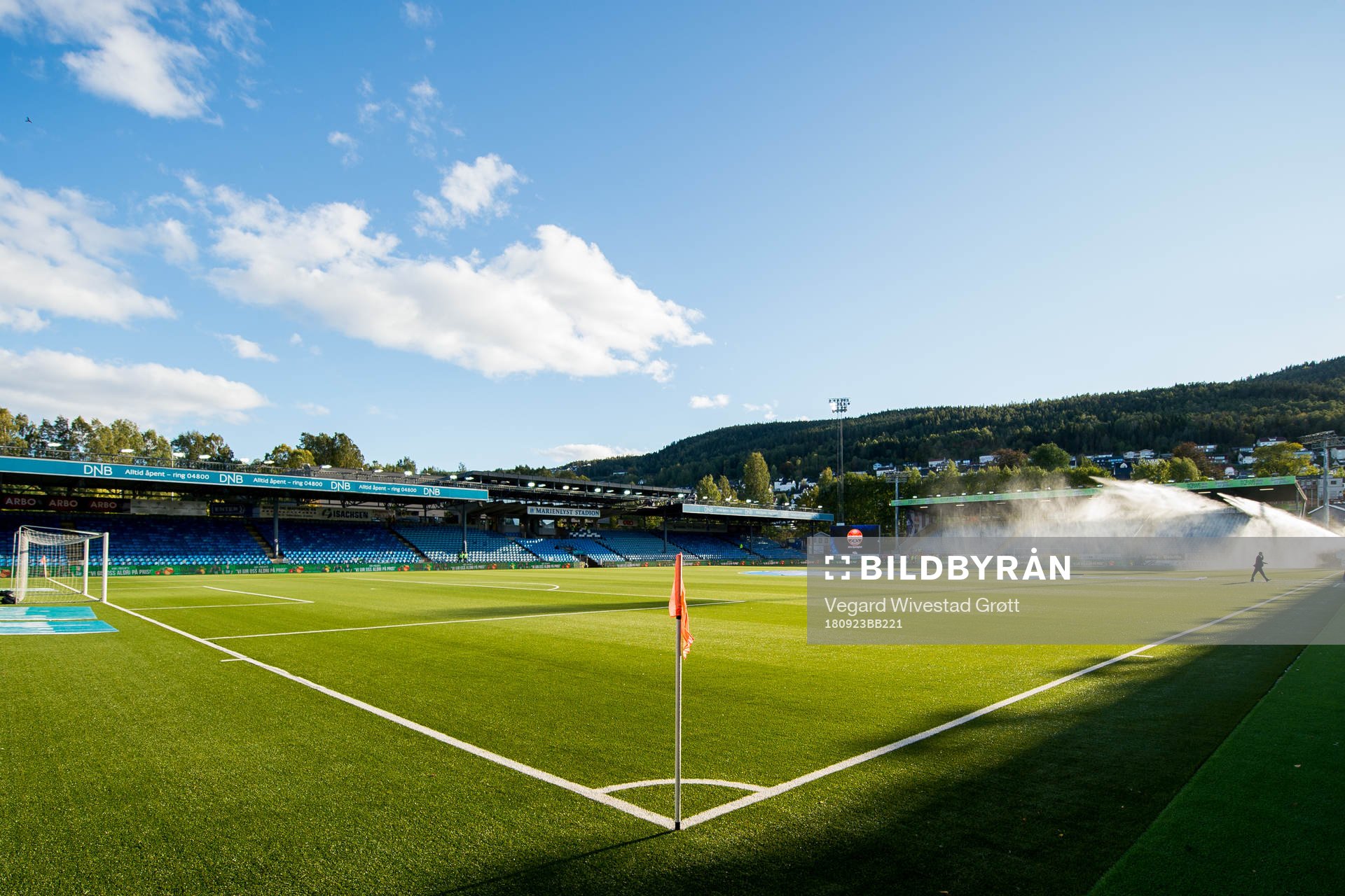 General view of Marienlyst stadion