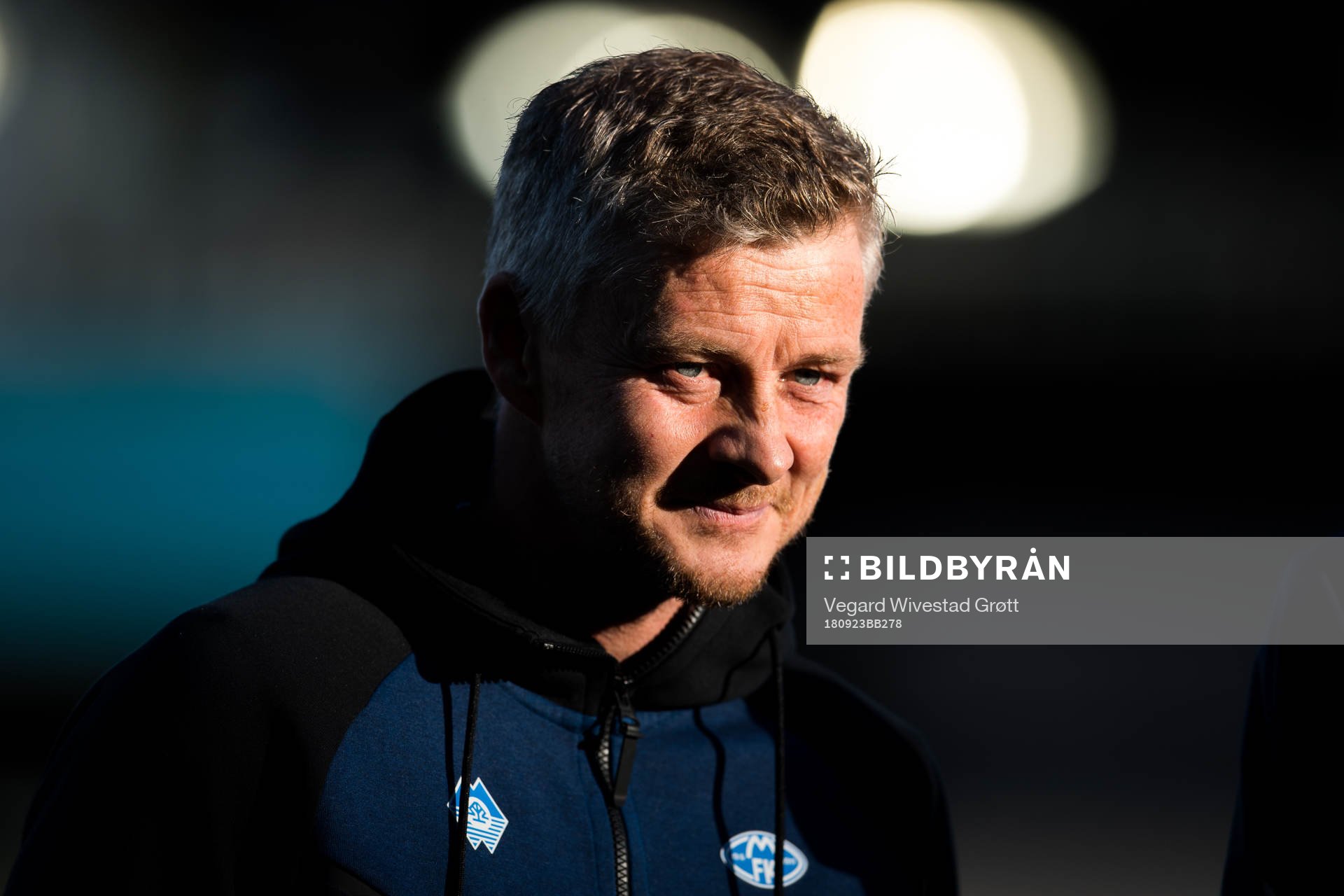 Ole Gunnar Solskjær, manager of Molde