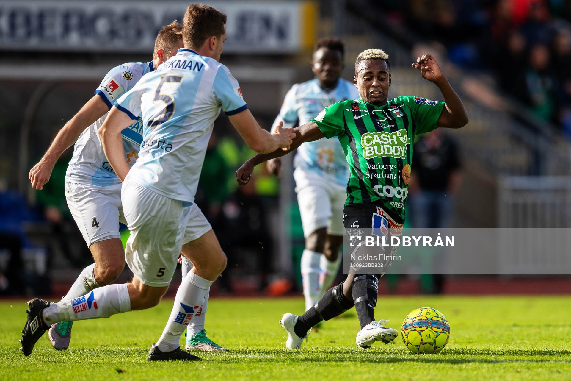 Varbergs Nahom Girmai Netabay mot Gefles Jesper Björkman
