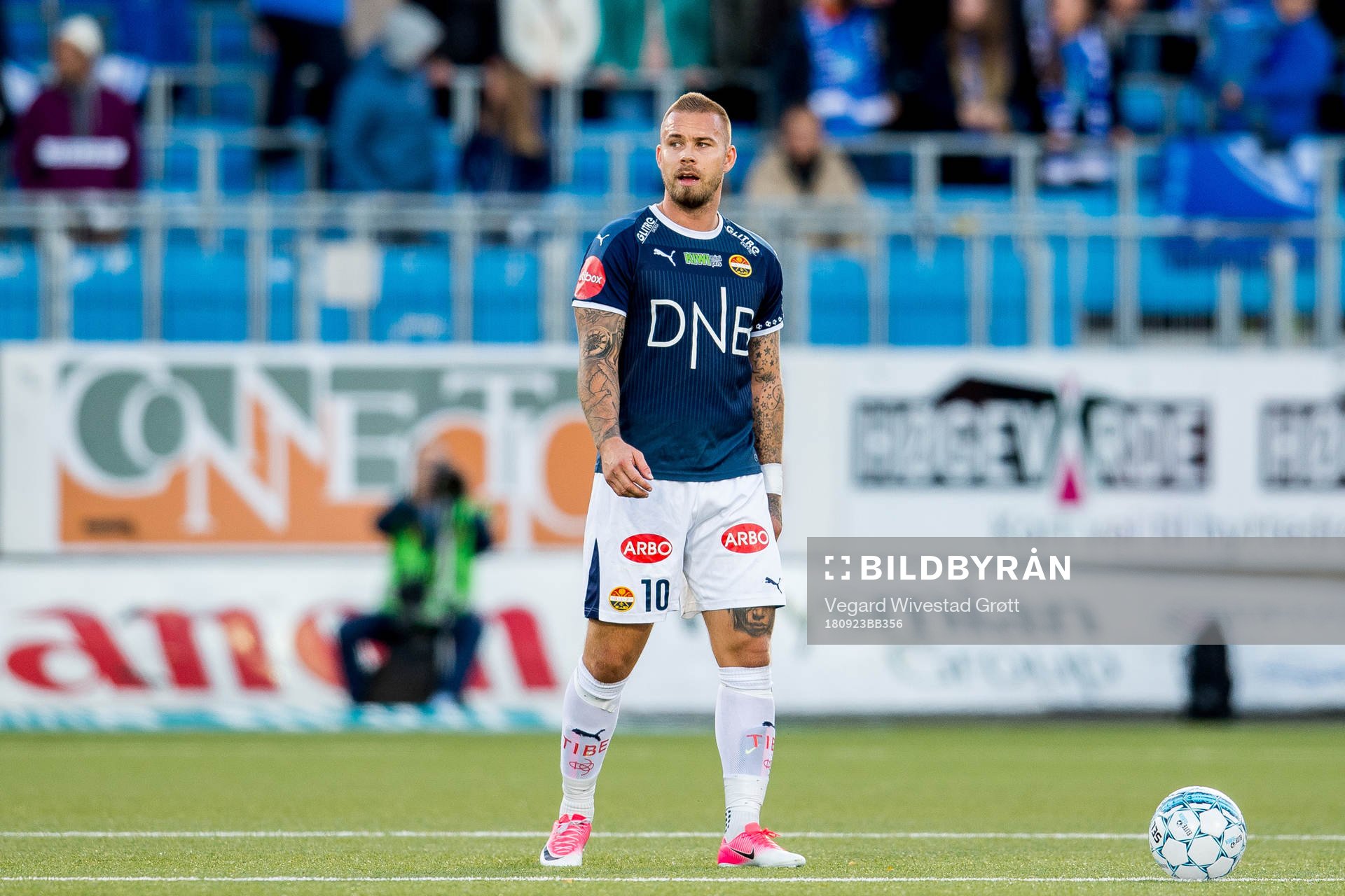 Marcus Pedersen of Strømsgodset looks dejected