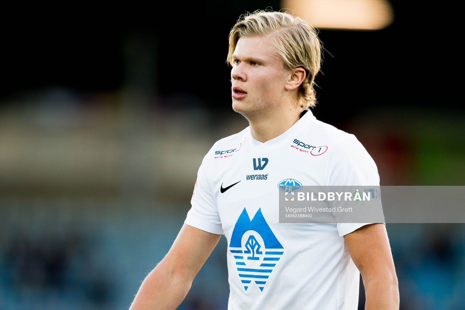 Erling Braut Håland of Molde