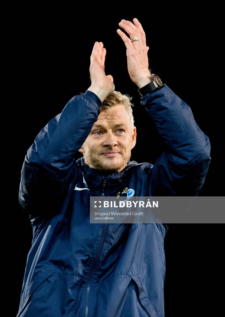 Ole Gunnar Solskjær, manager of Molde