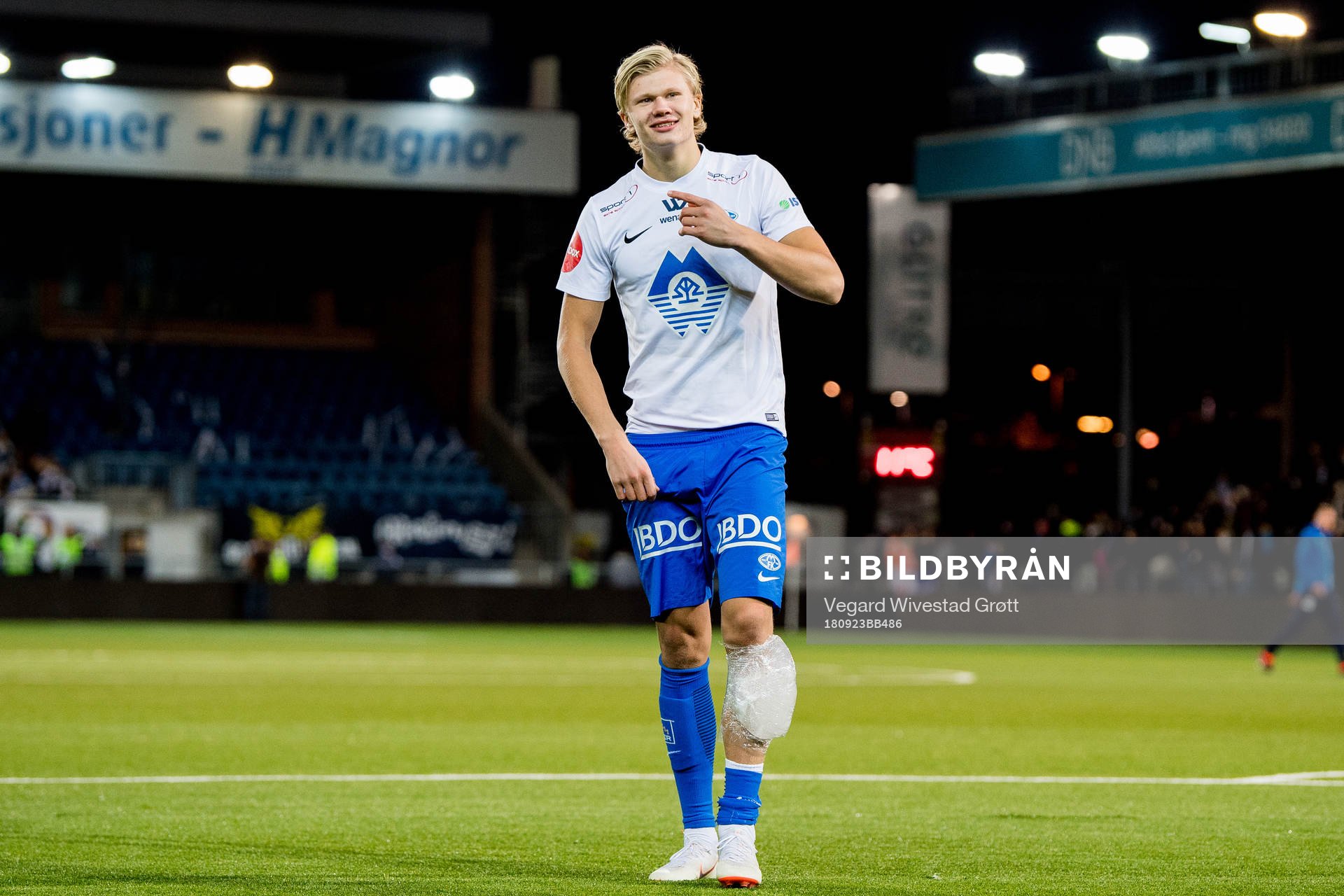 Erling Braut Håland of Molde