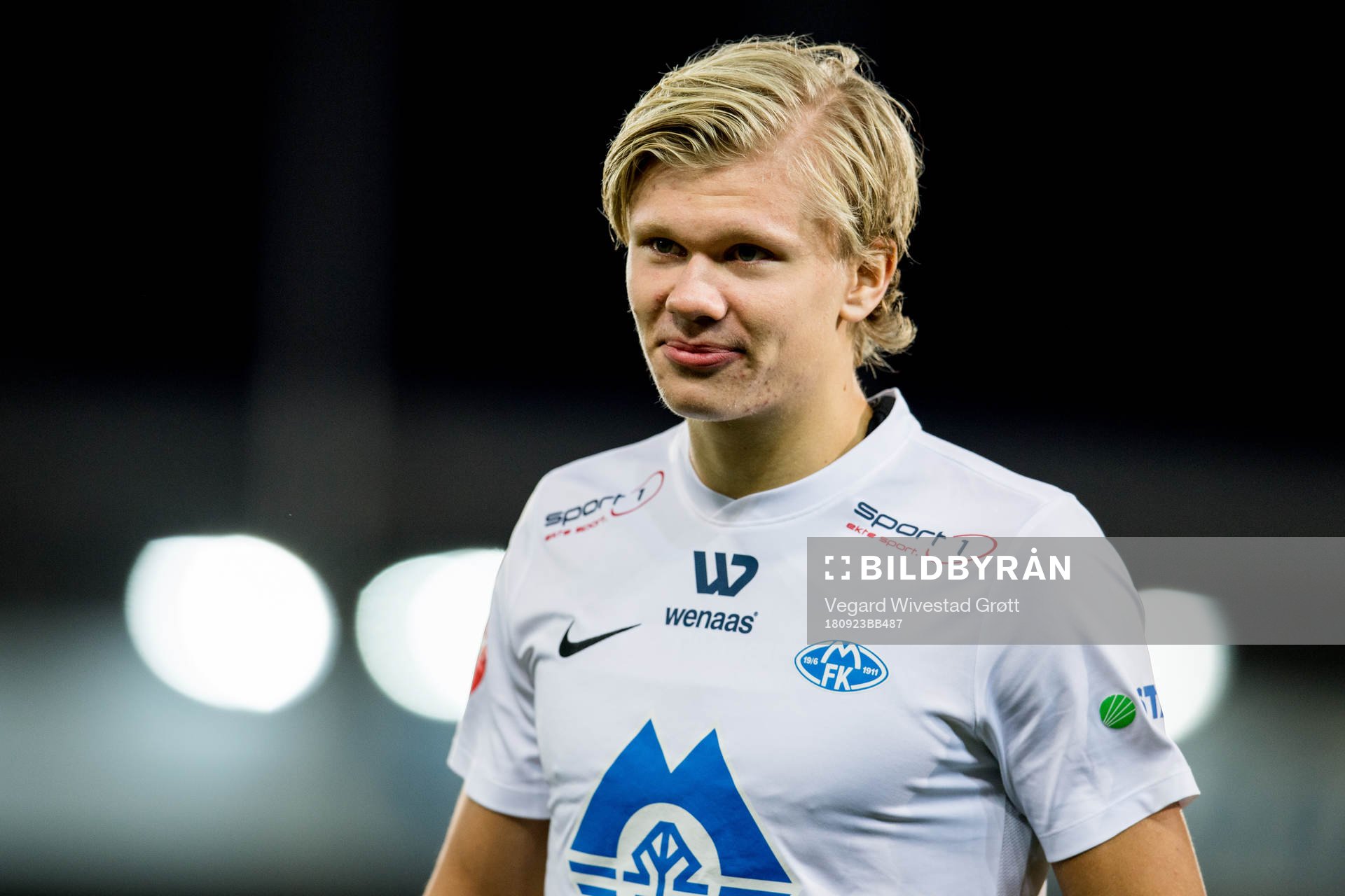 Erling Braut Håland of Molde
