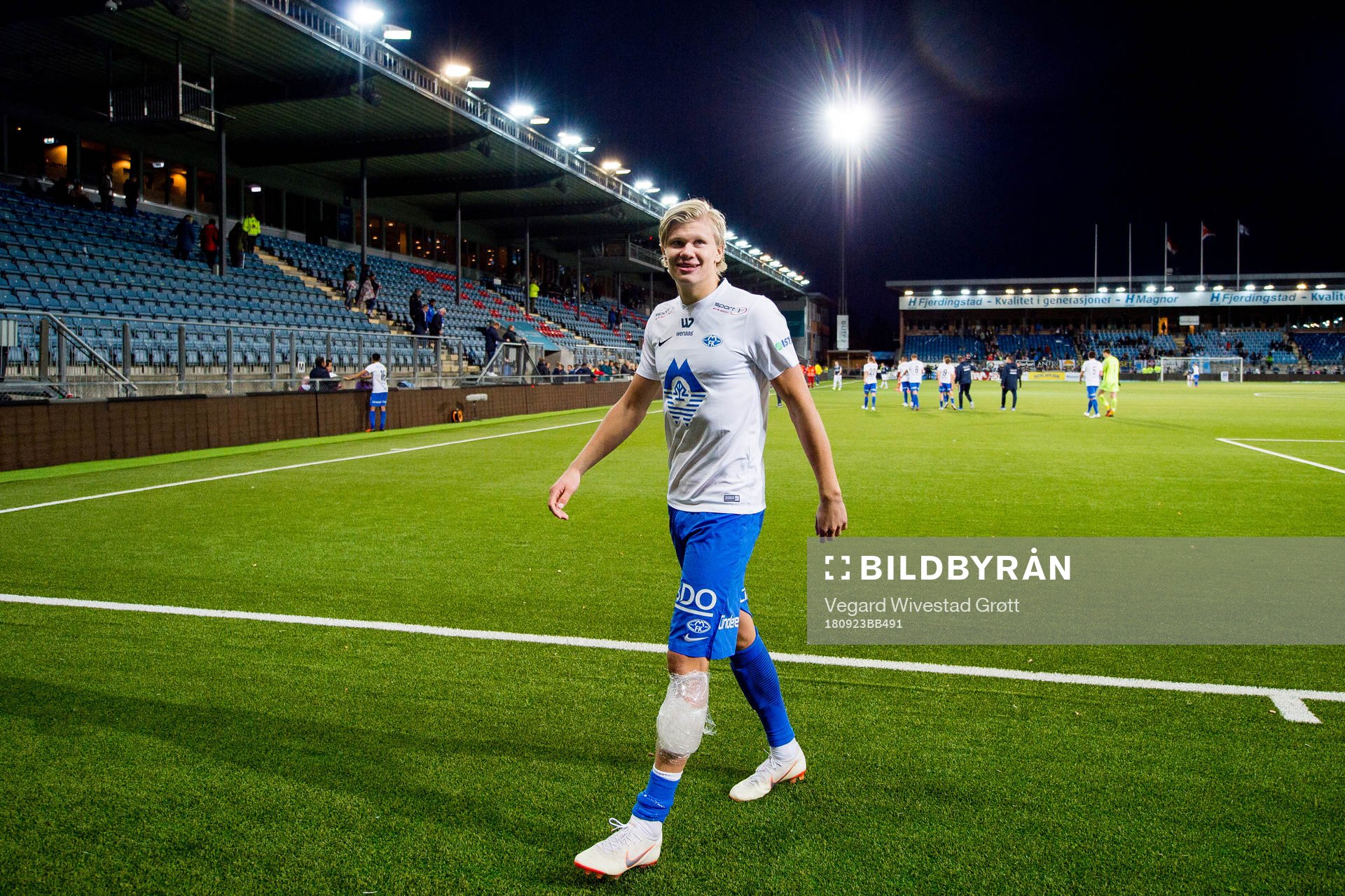 Erling Braut Håland of Molde
