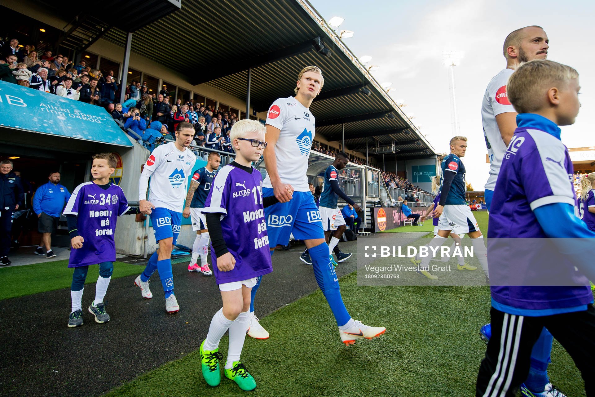 Erling Braut Håland of Molde