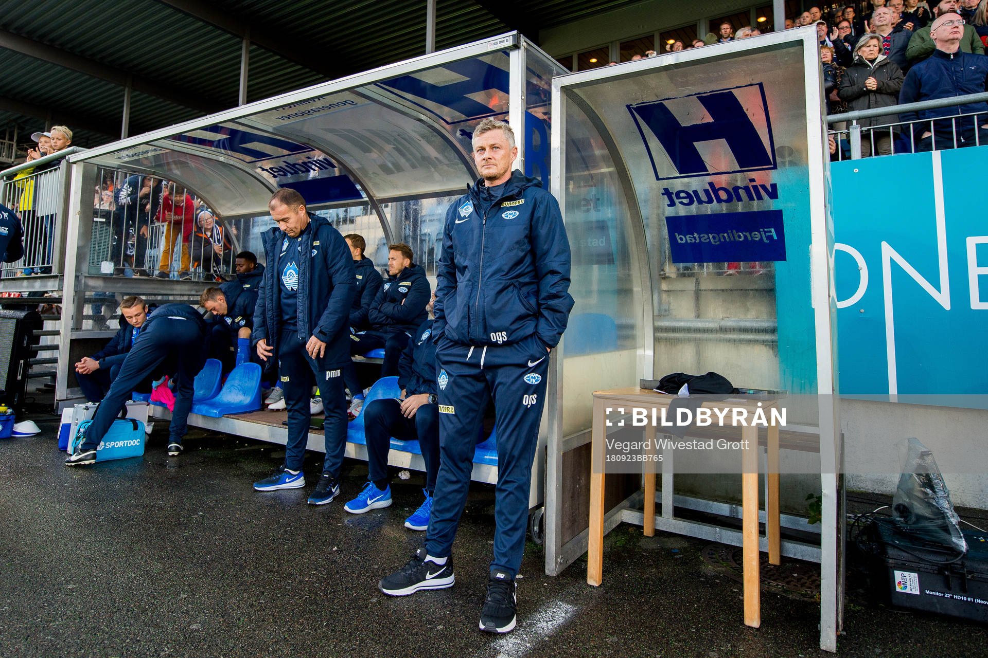 Ole Gunnar Solskjær, manager of Molde