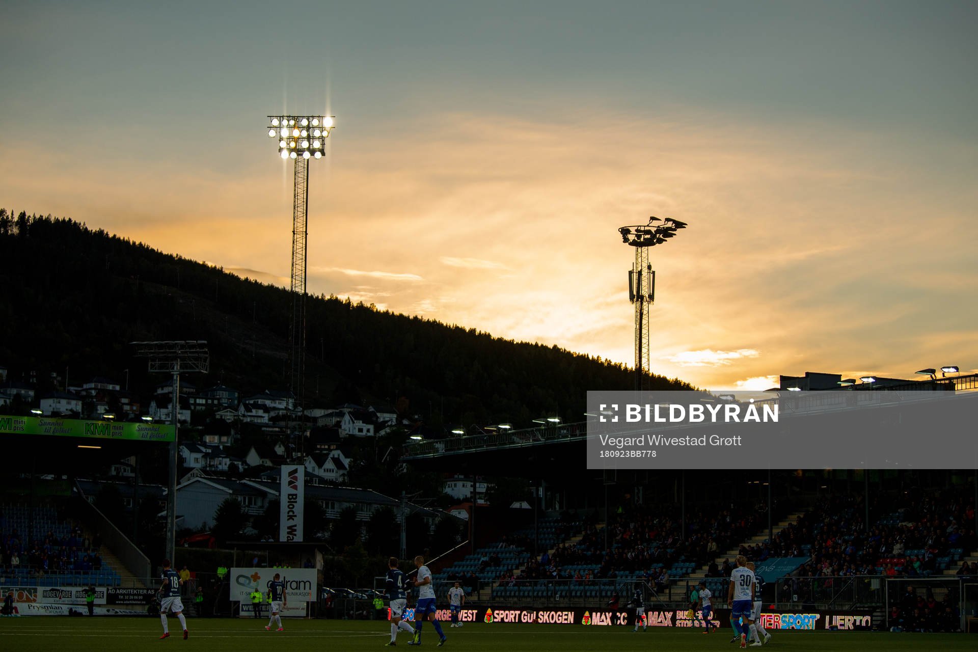 General view of Marienlyst stadion