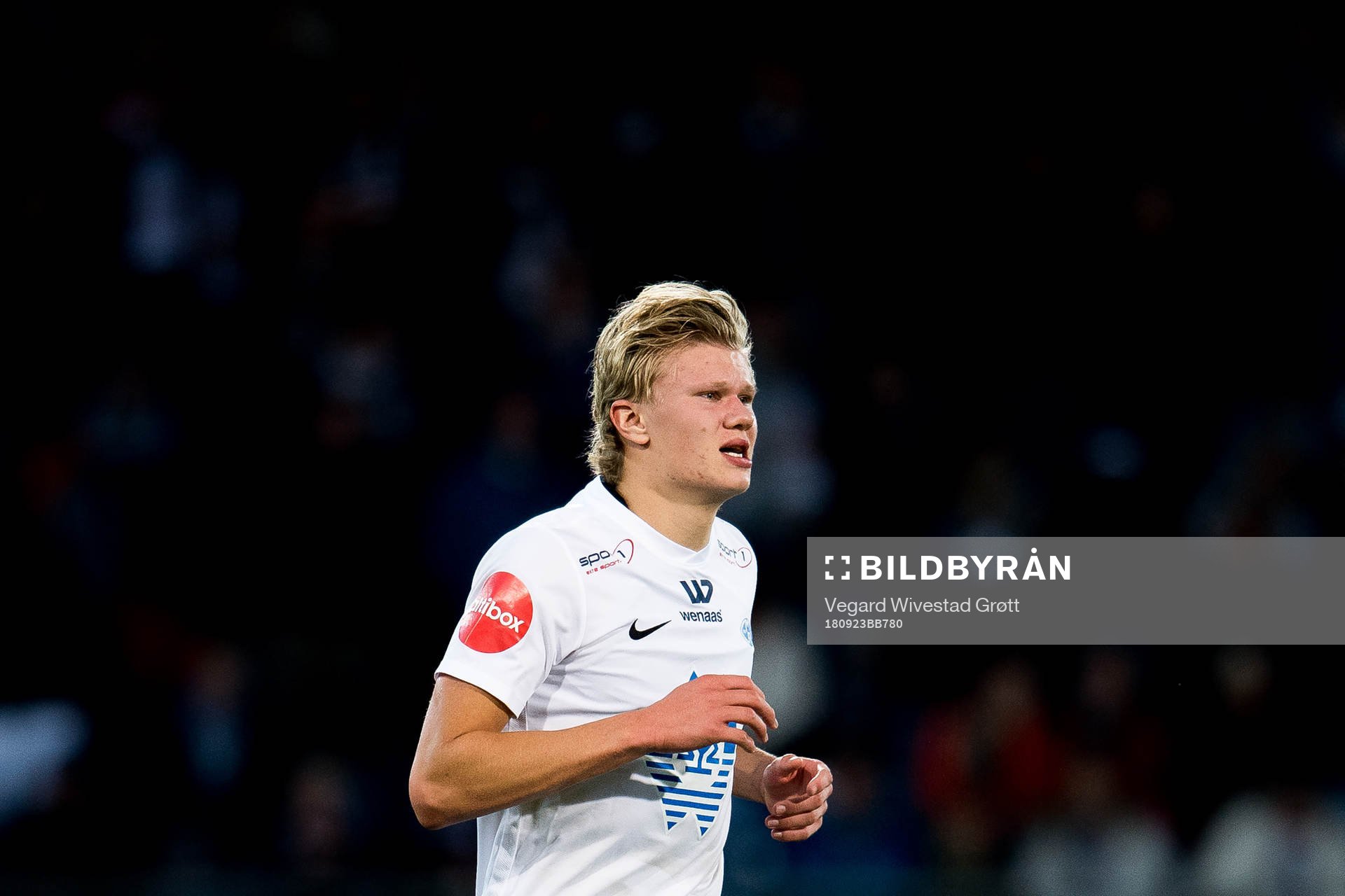 Erling Braut Håland of Molde