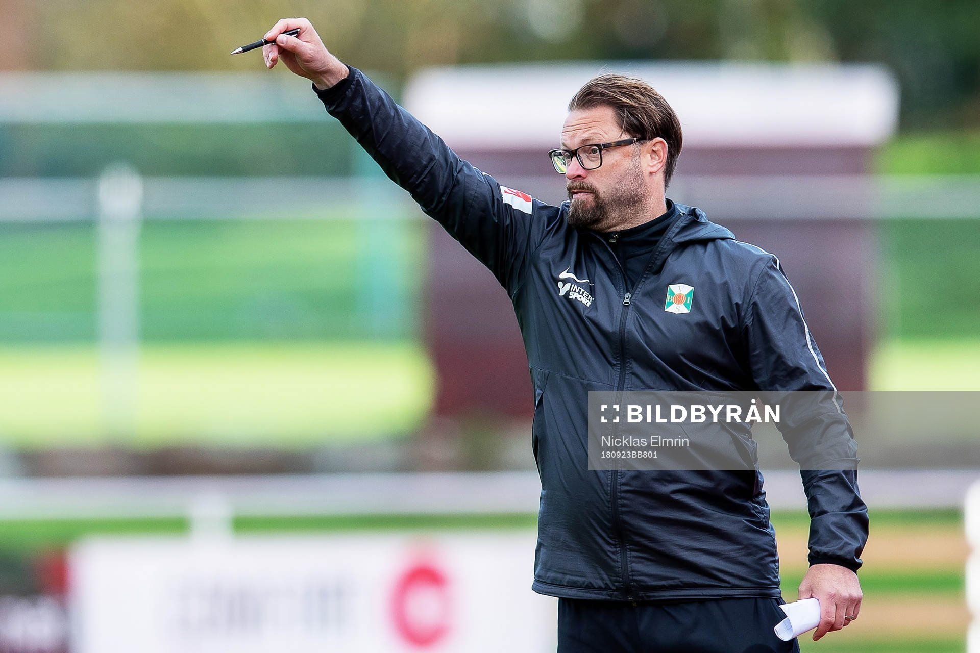 Varbergs tränare Joakim Persson