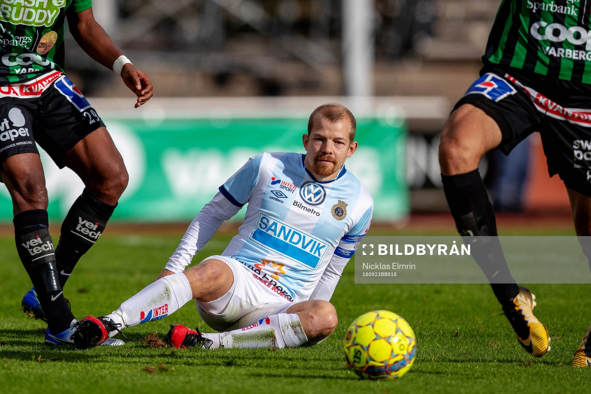 Gefles Jonas Lantto mot Varbergs Izuchukwu Emeh
