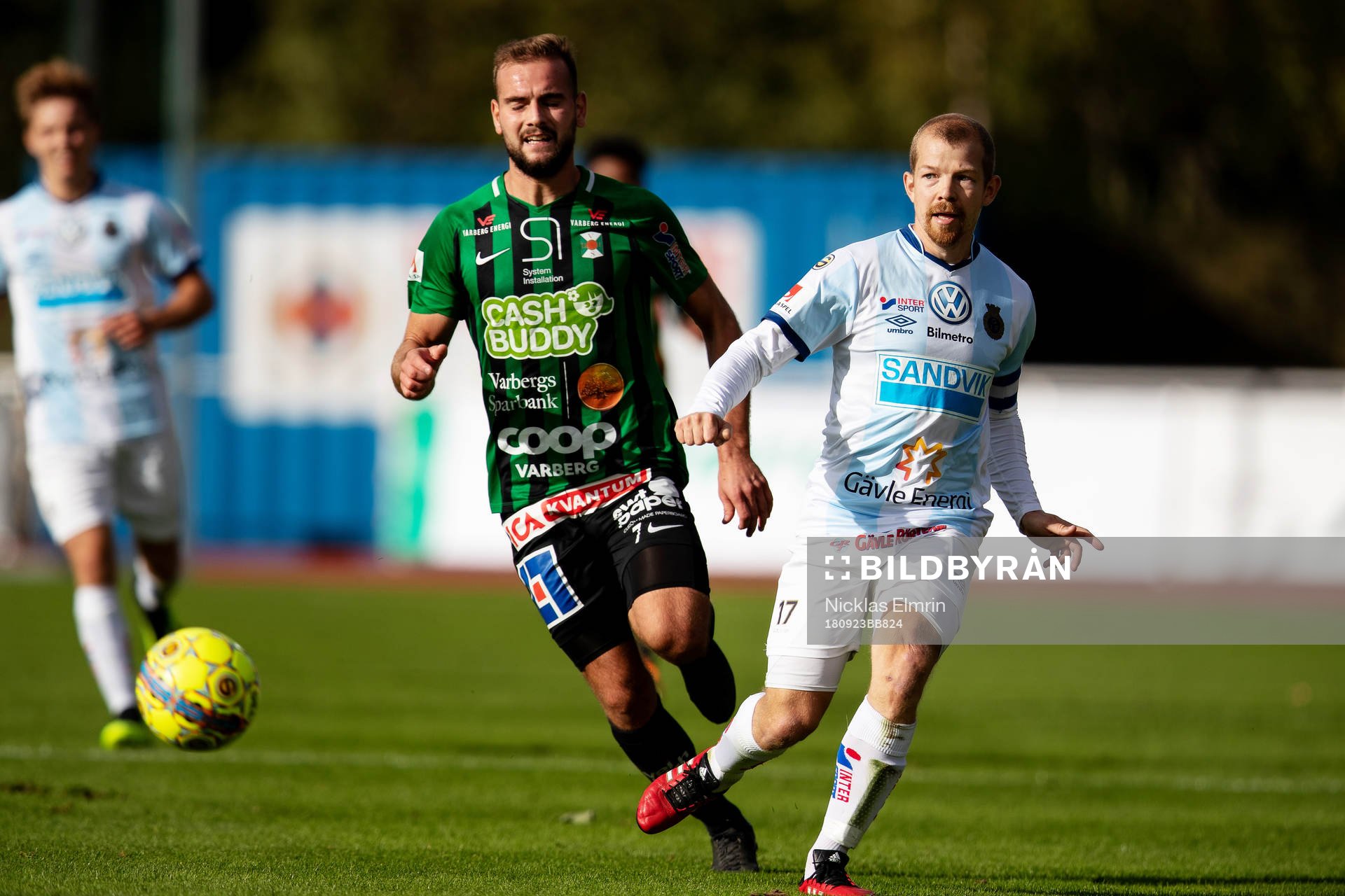 Gefles Jonas Lantto mot Varbergs Perparim Beqaj