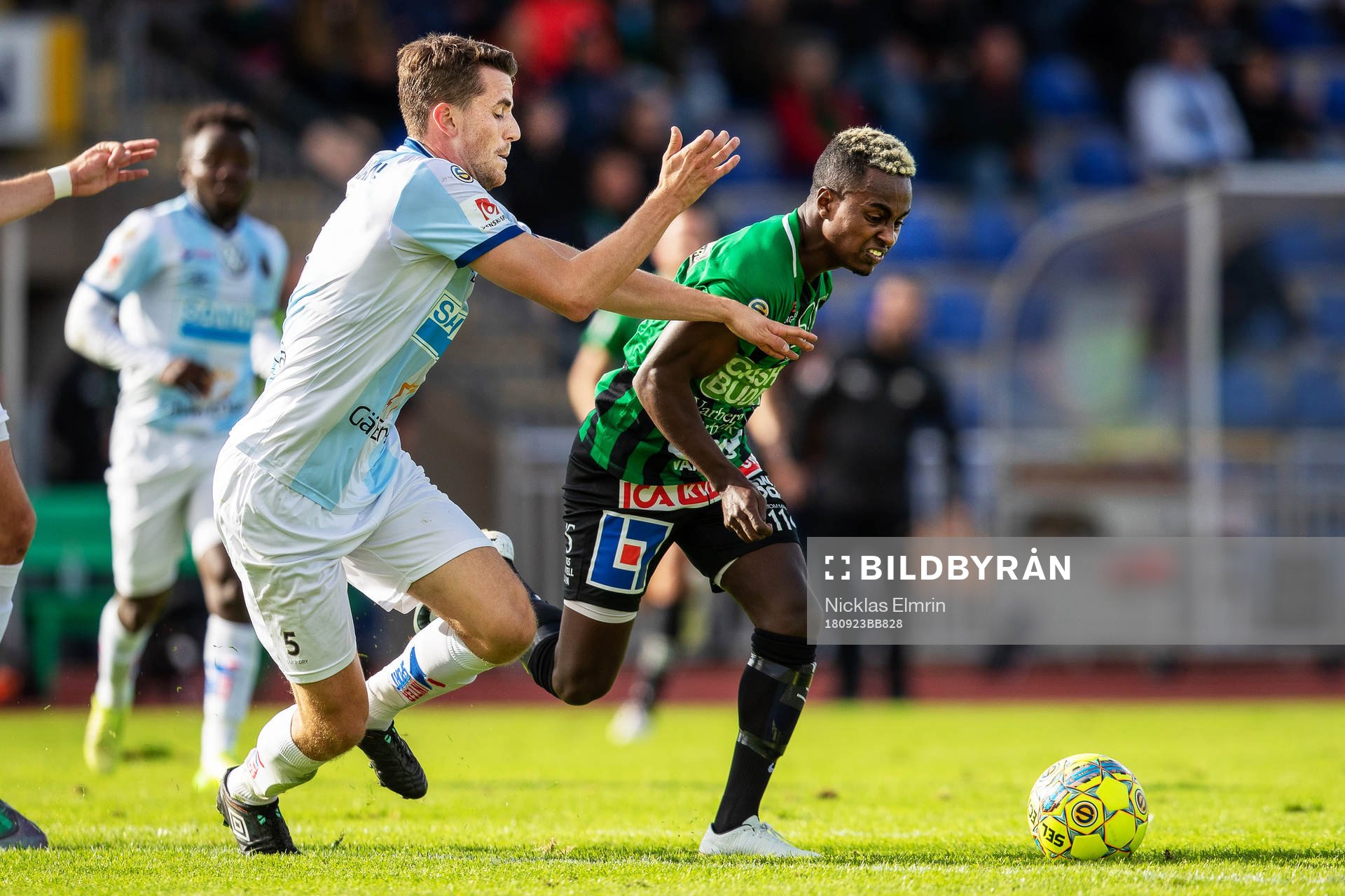 Varbergs Nahom Girmai Netabay mot Gefles Jesper Björkman