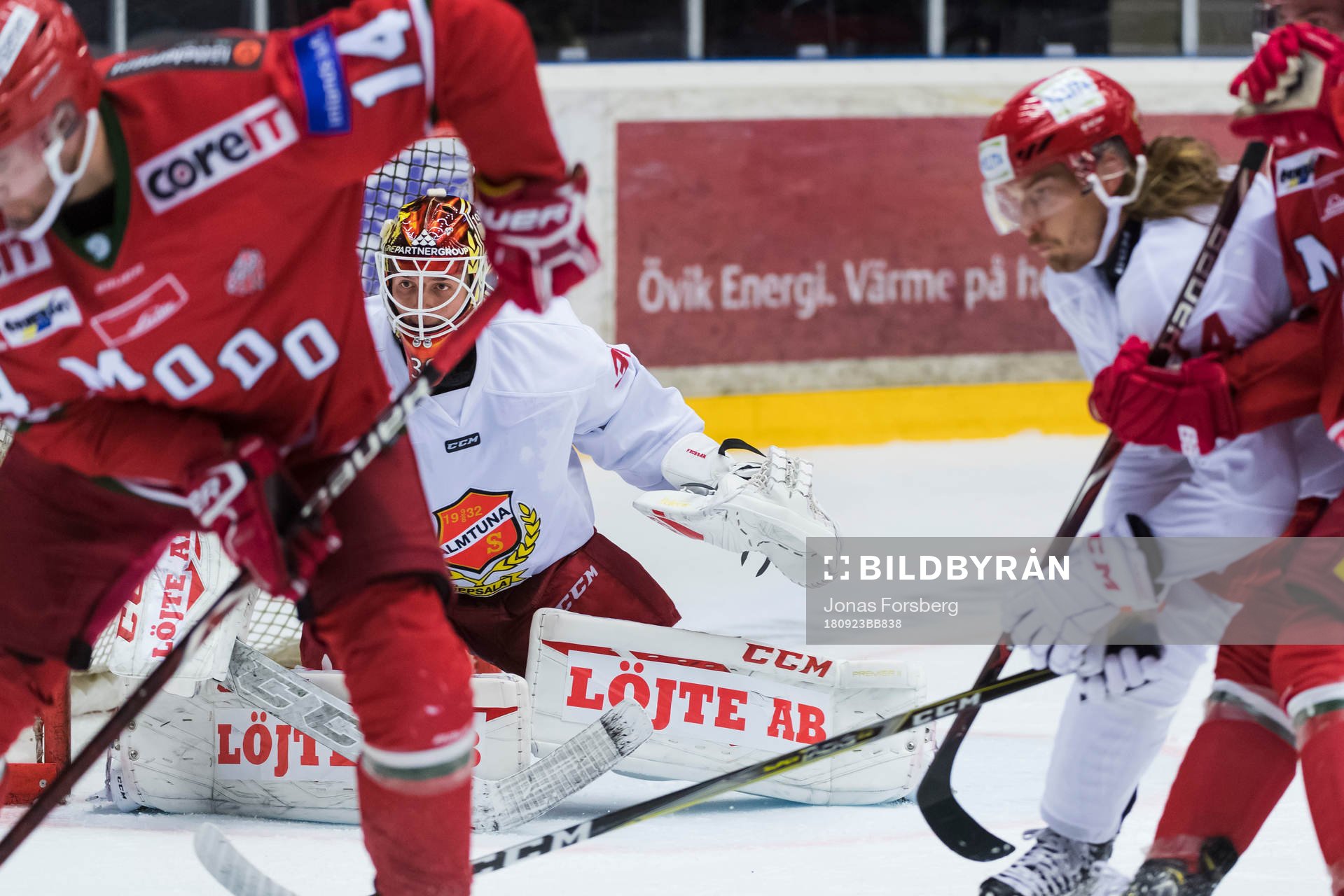 Almtunas målvakt Oscar Fröberg