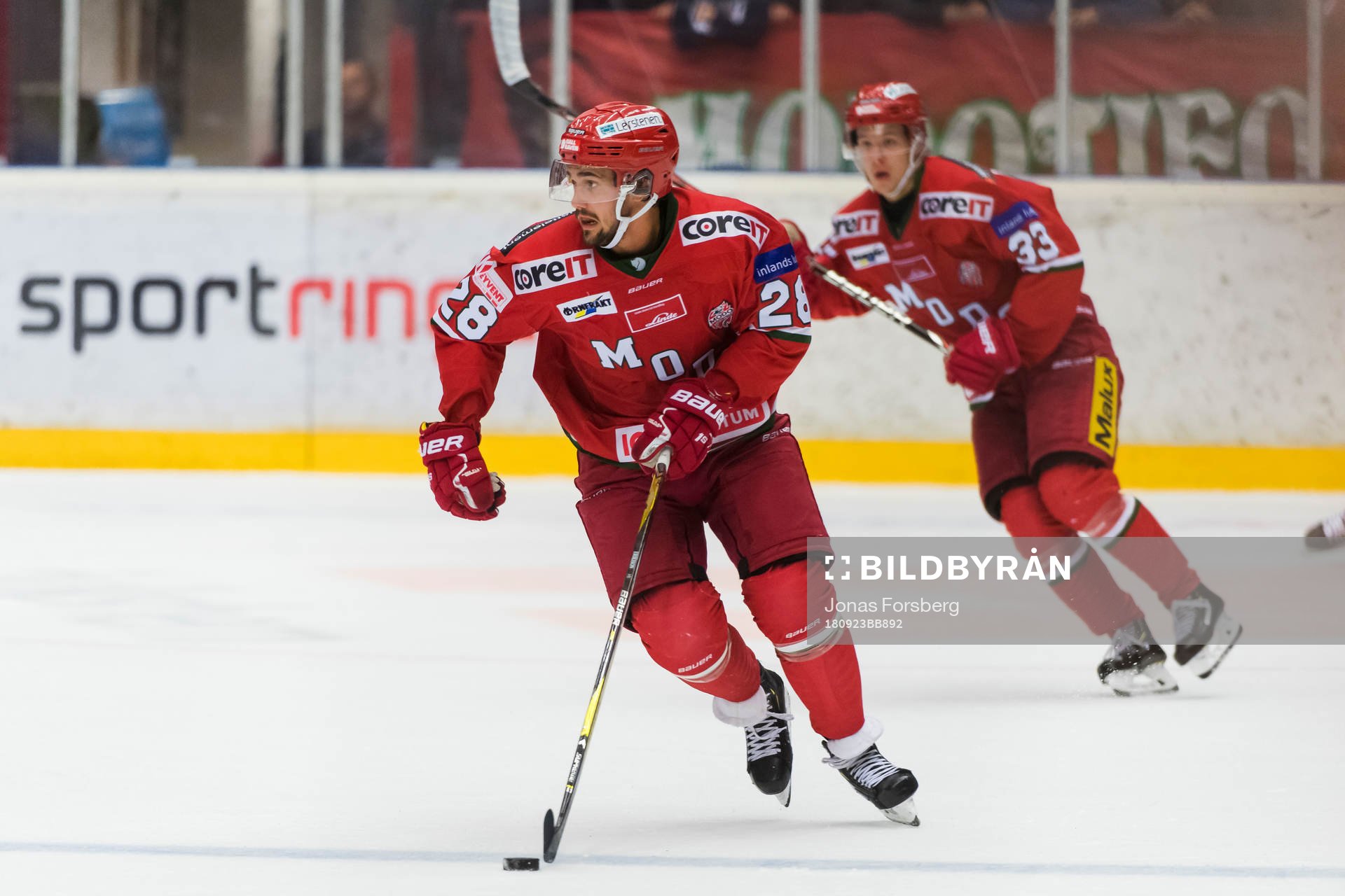 Johan Eriksson  och Victor Berglund
