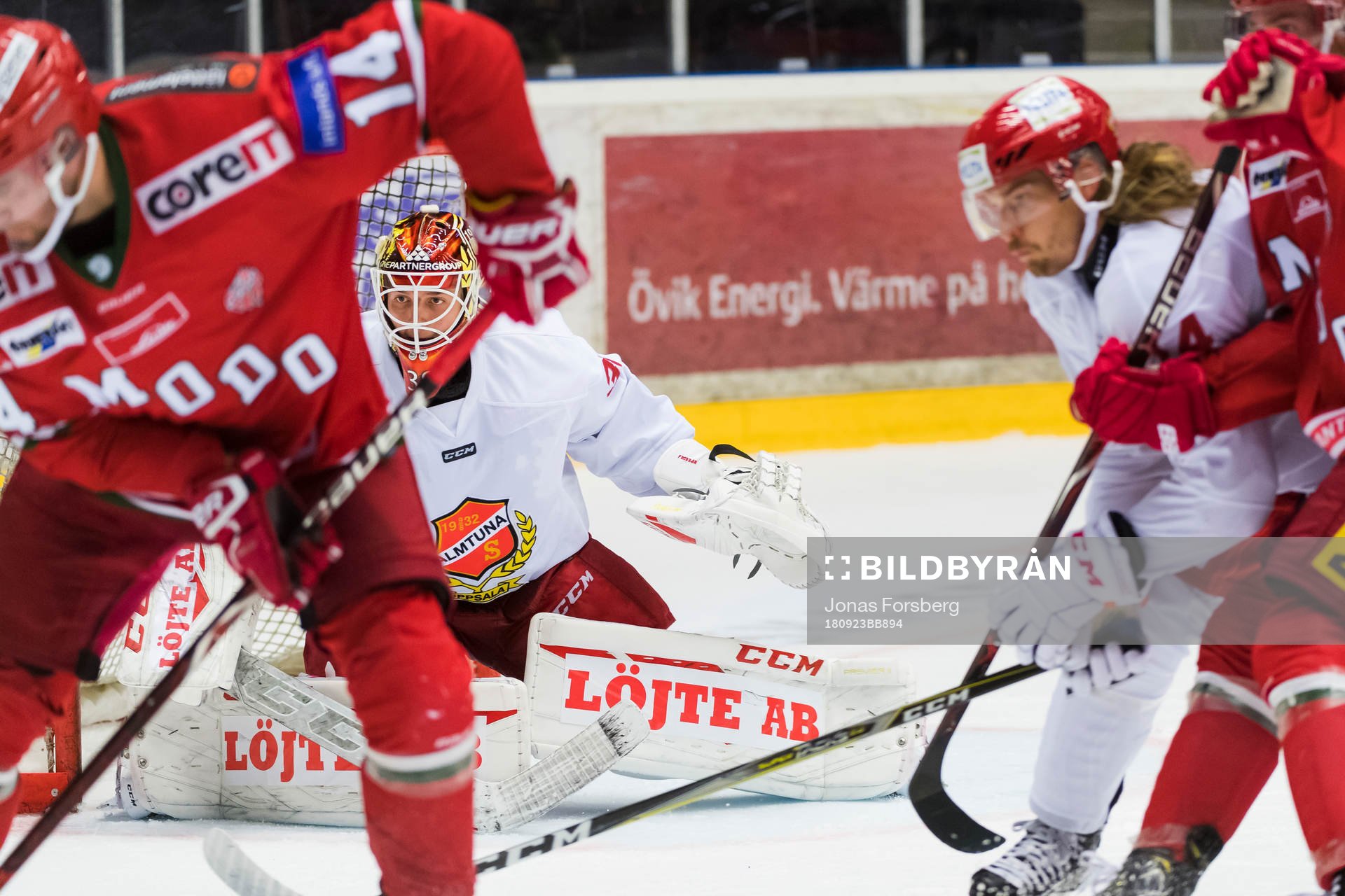 Almtunas målvakt Oscar Fröberg