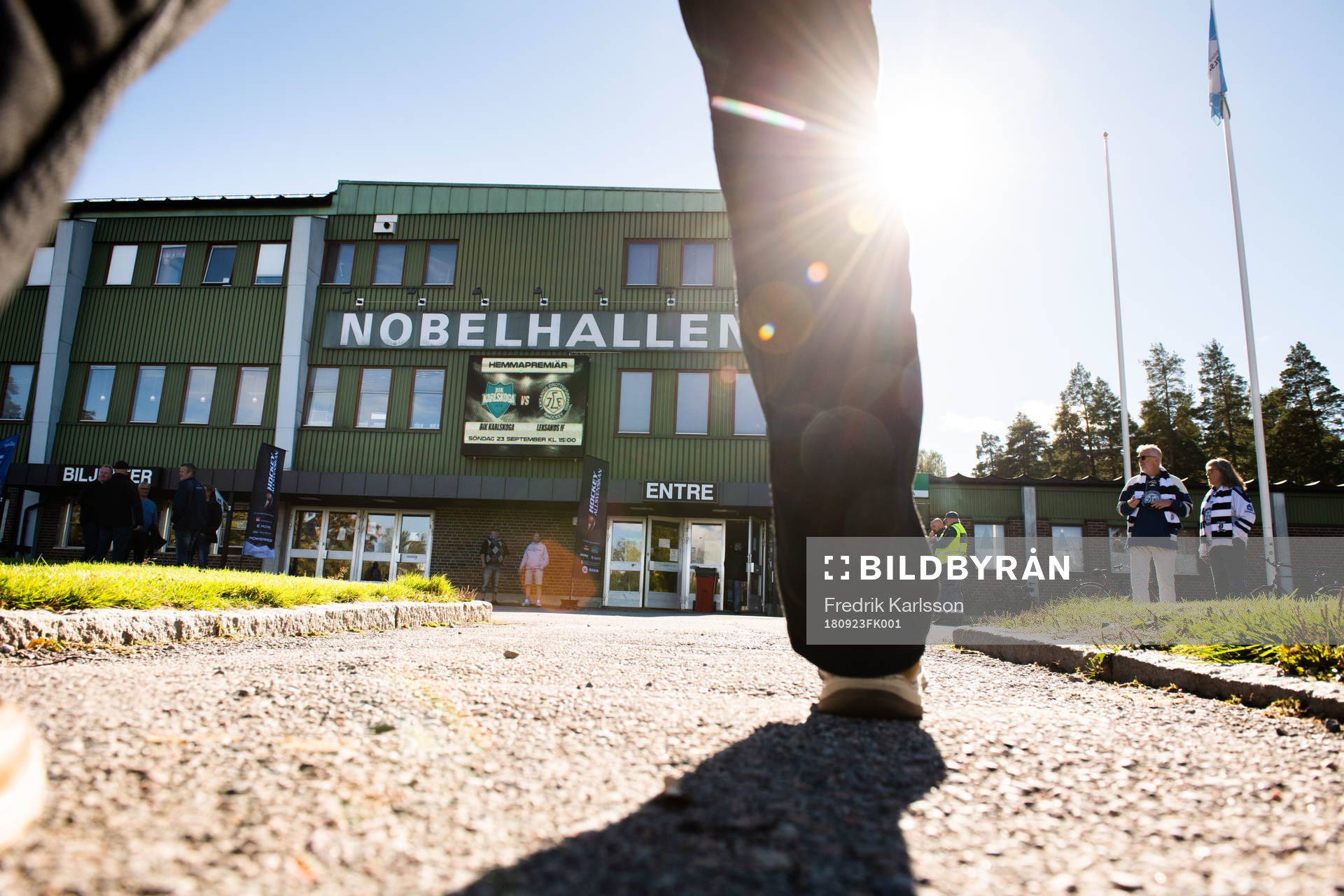 Exteriörbild av Nobelhallen