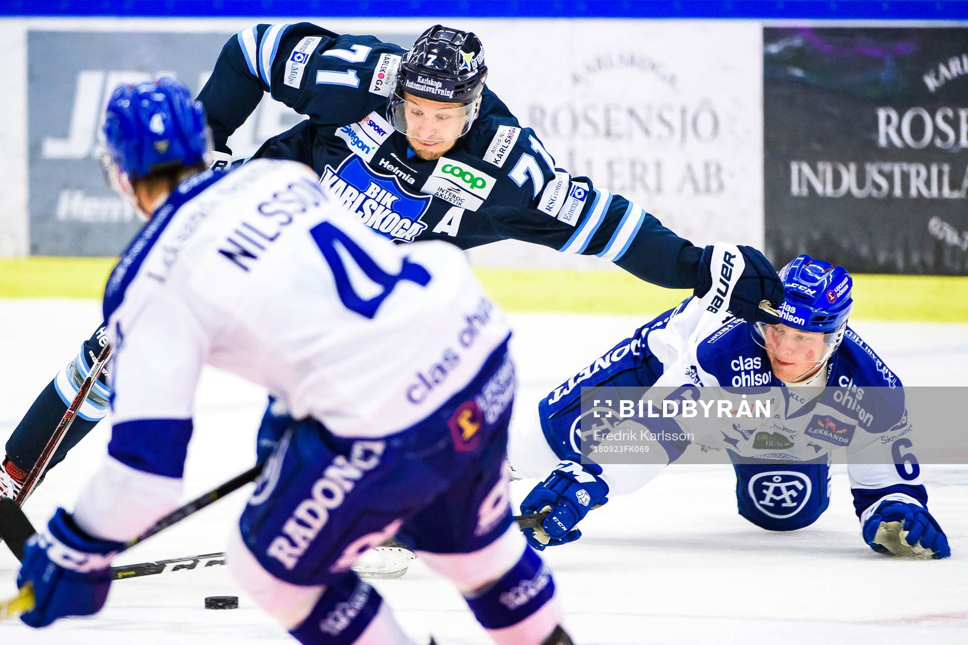 Karlskogas Carl Berglund och Leksands Axel Bergkvist