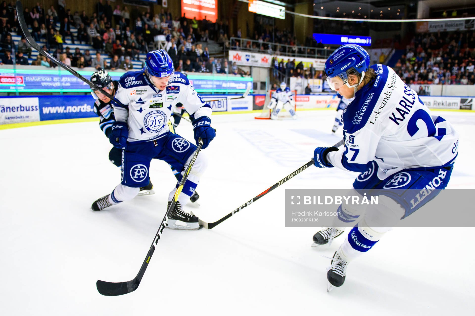 Karlskogas Fredrik Forsberg, Leksands Filip Johansson och