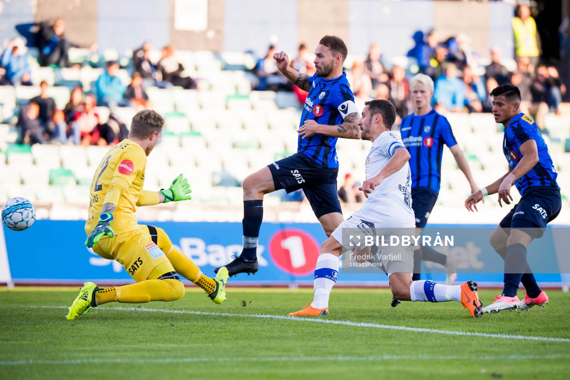 Mads Reginiussen of Ranheim with a chance