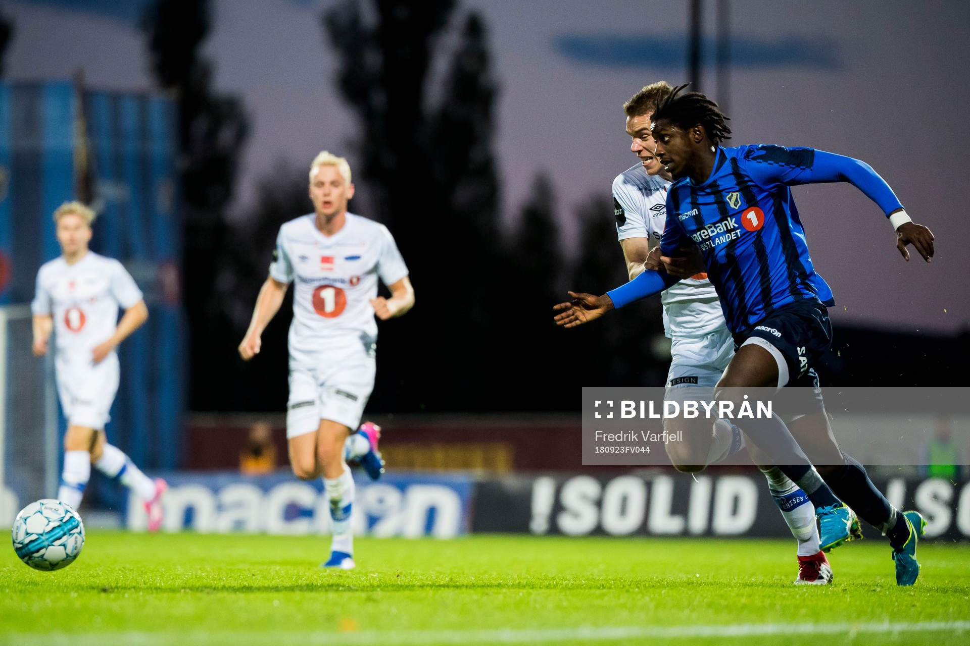 Øyvind Alseth of Ranheim and Moussa Njie of Stabæk