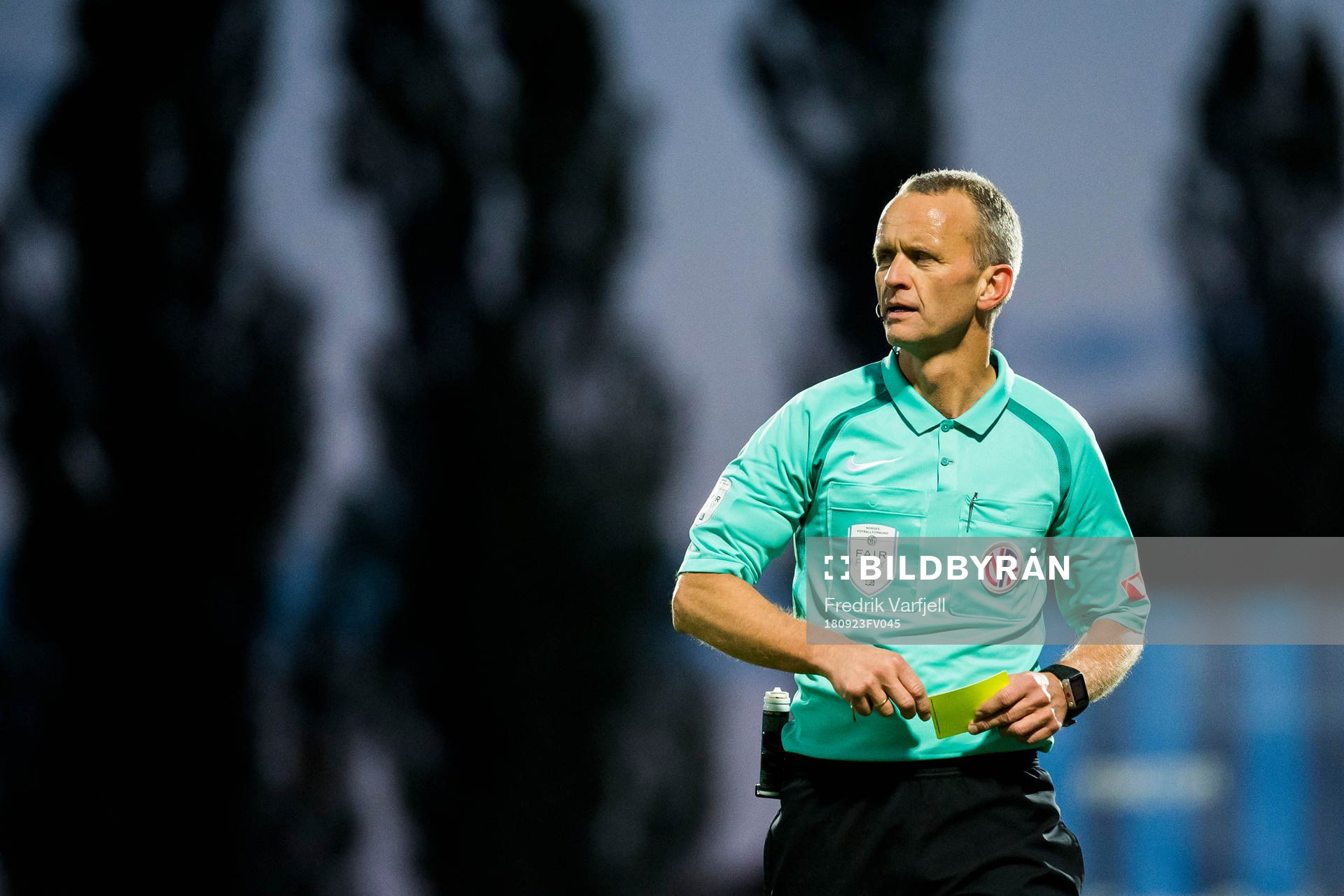 Referee Tommy Skjerven
