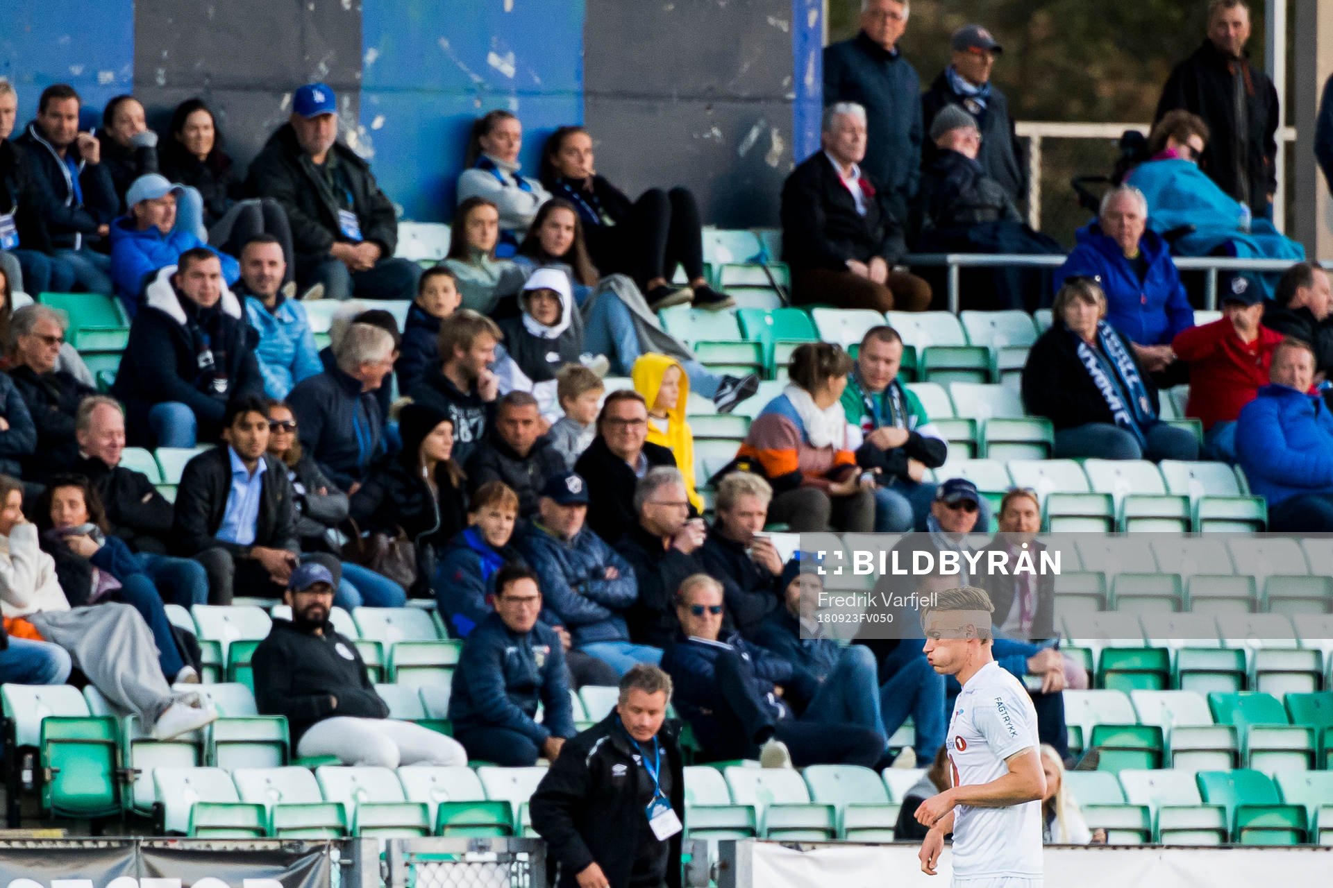 Ivar Furu of Ranheim walks off the pitch