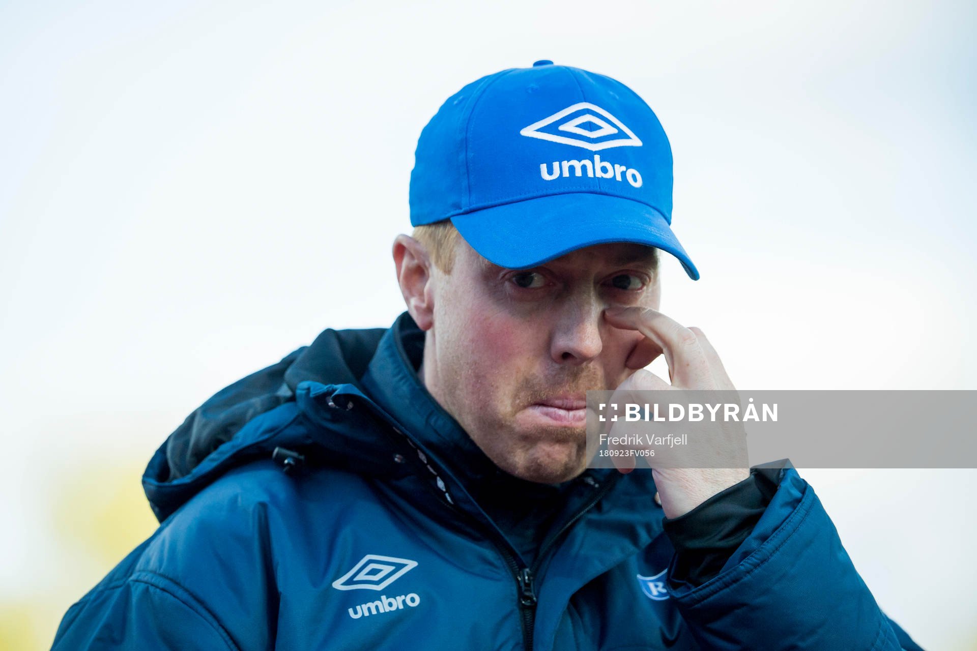 Svein Maalen, head coach of Ranheim, ahead of the Eliteserien match between Stabæk and Ranheim on September 23, 2018 in Bekkestua.