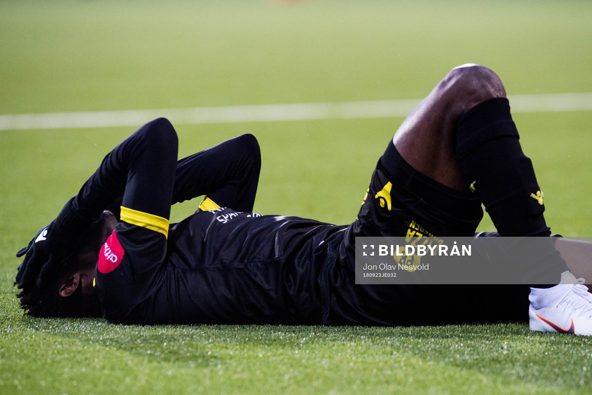 Adeleke Akinyemi of Start with an injury
