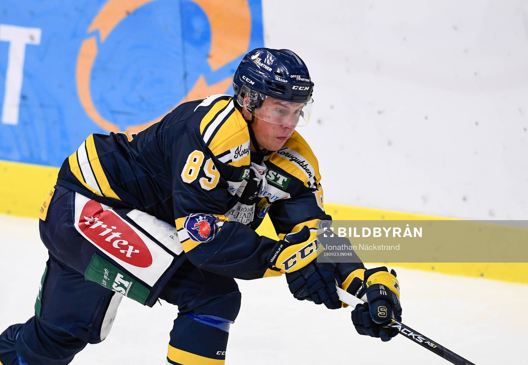 Södertäljes David Åslin
