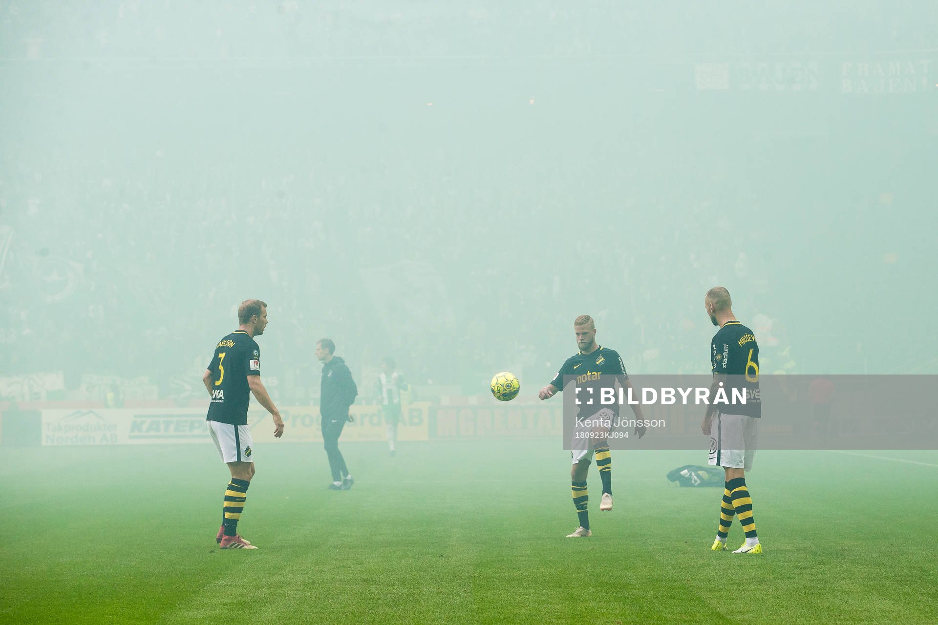 s Per Karlsson , Daniel Sundgren och Alexander Milosevic i