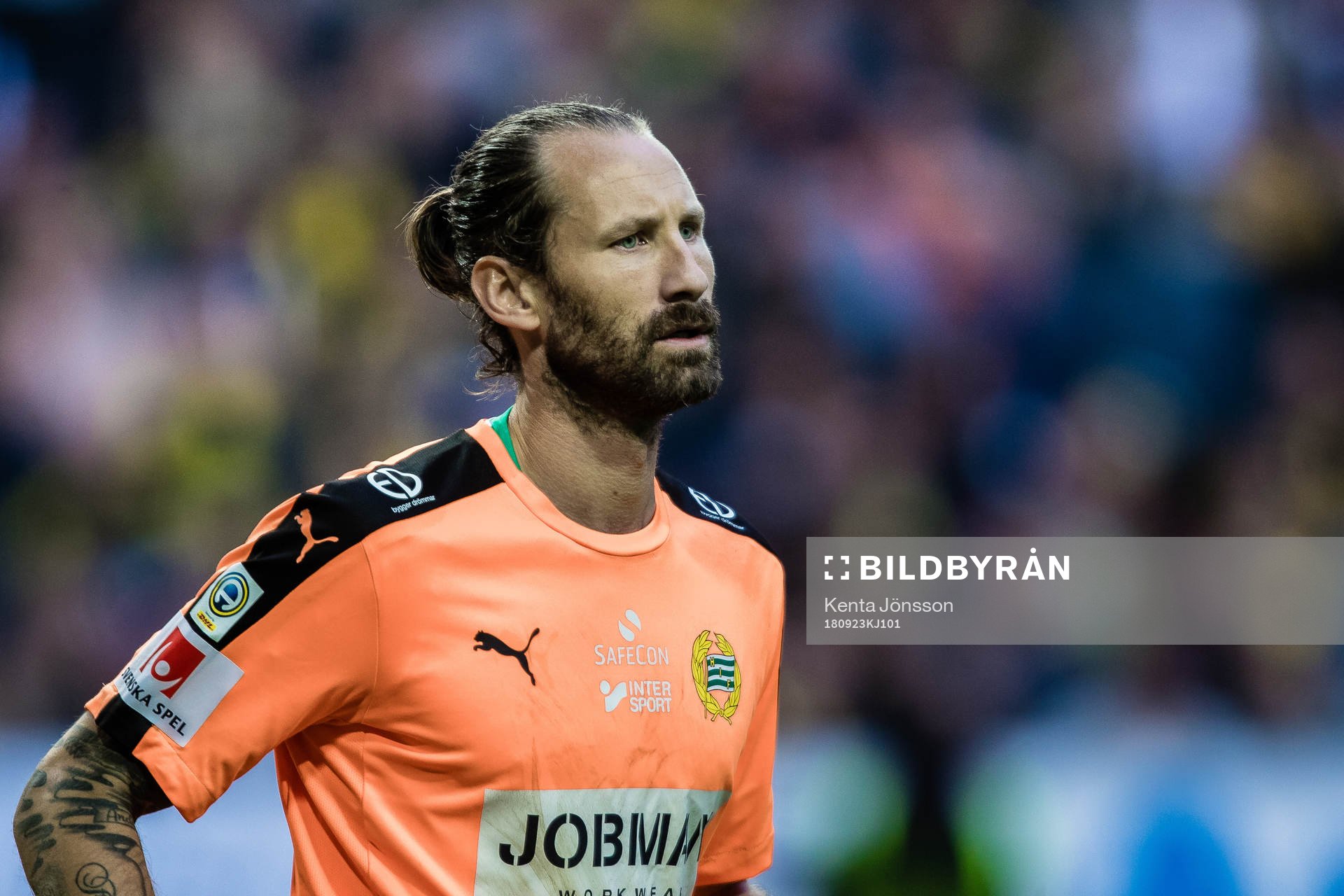 Hammarbys målvakt Johan Wiland