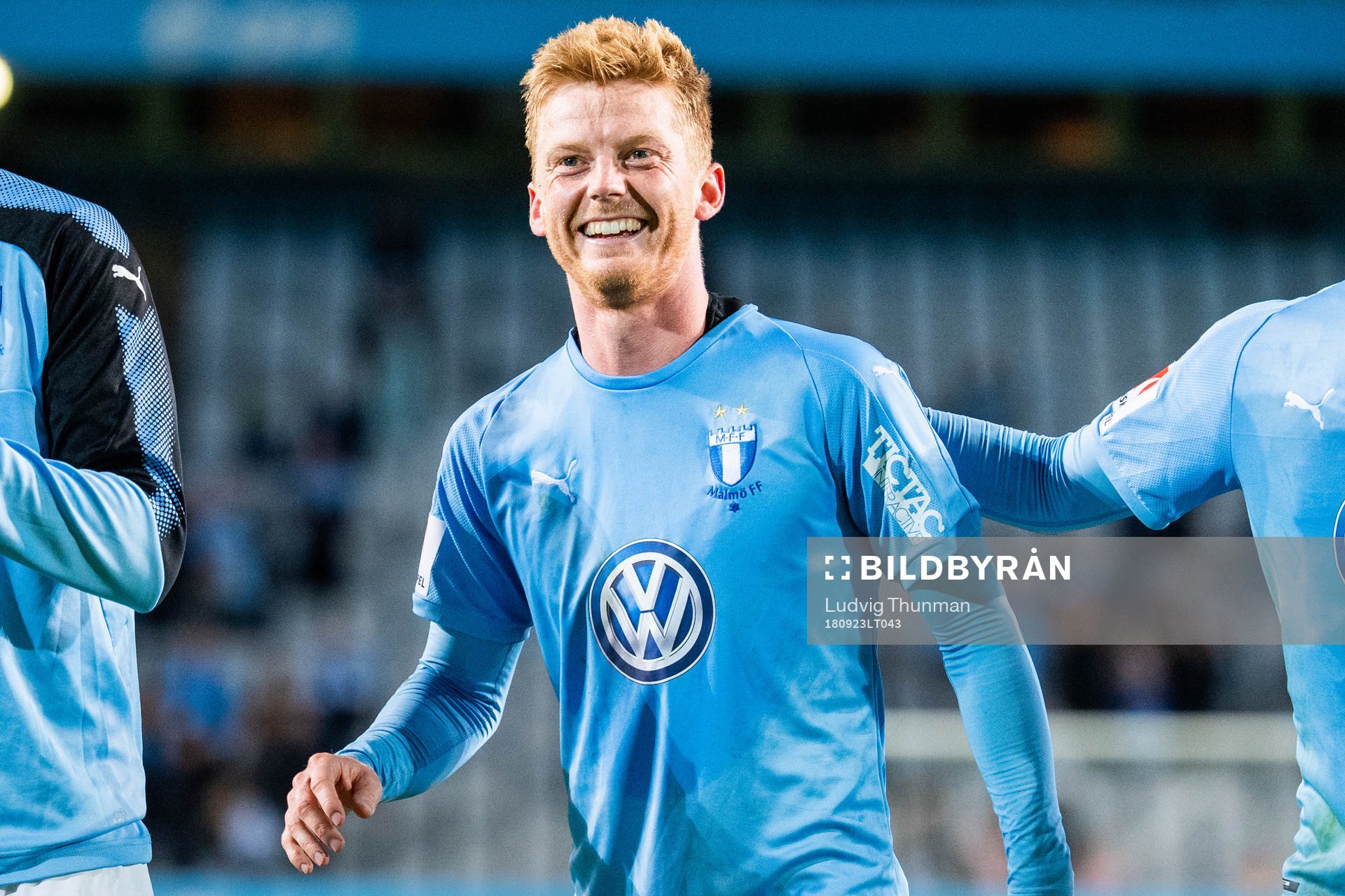 Malmö FFs Anders Christiansen jublar