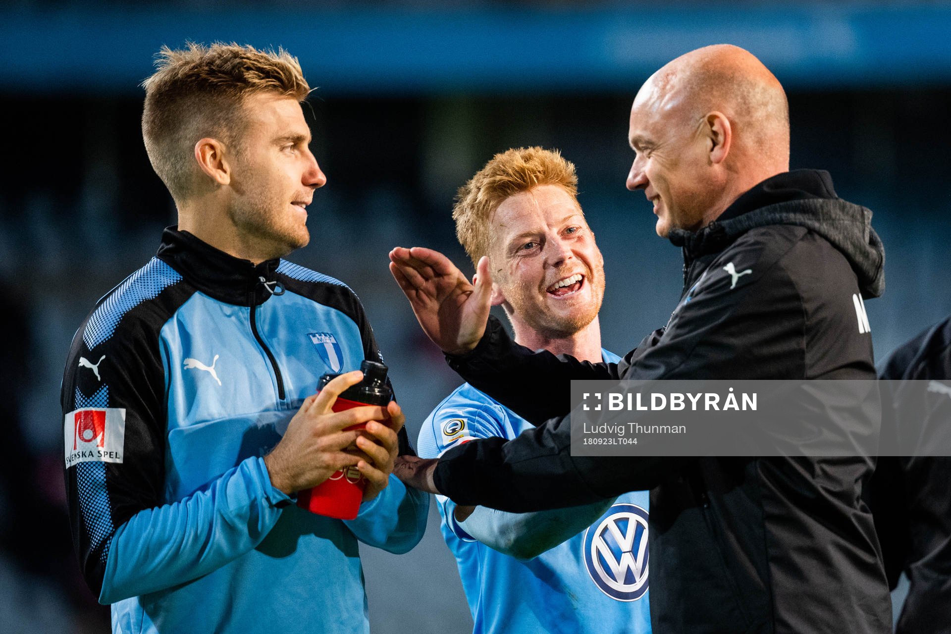 Malmö FFs Anders Christiansen jublar