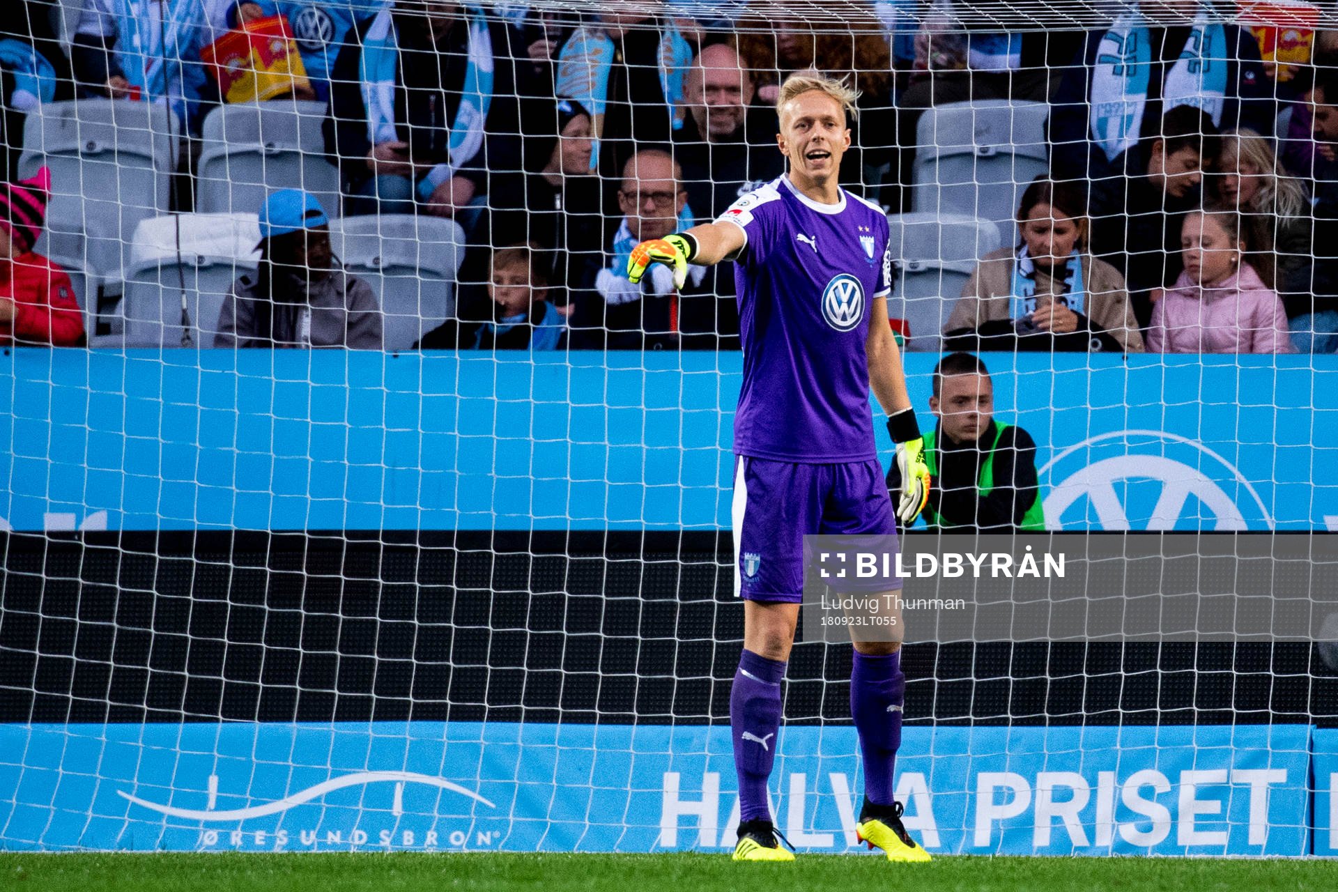 Malmö FFs målvakt Walter Viitala