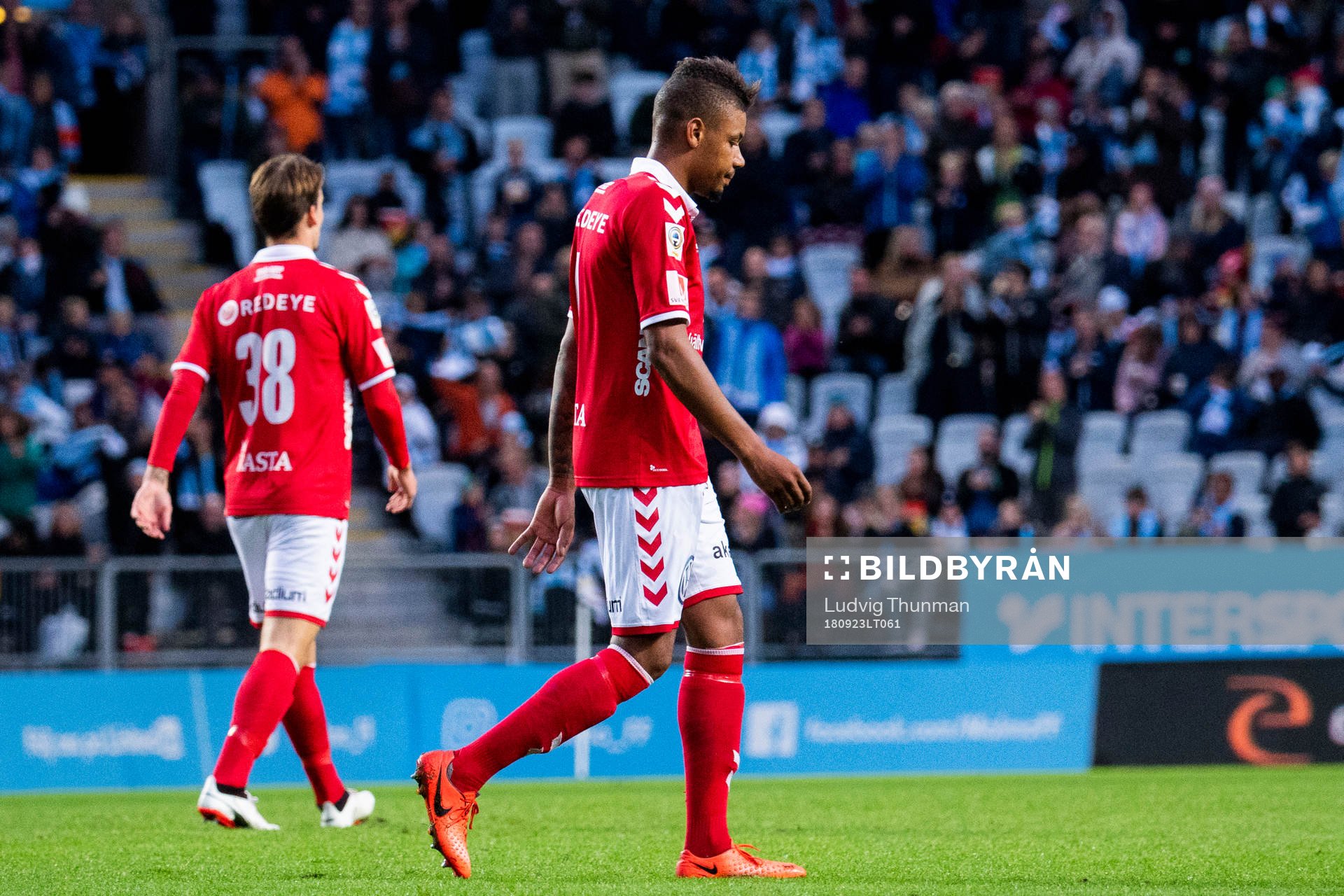 Kalmars Adam Hellborg och Mikael Dyrestam deppar