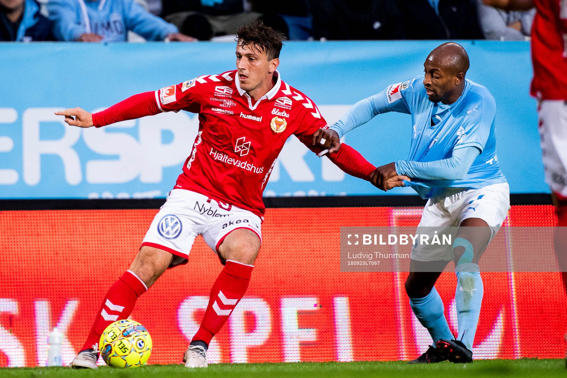 Kalmars Erton Fejzullahu och Fouad Bachirou