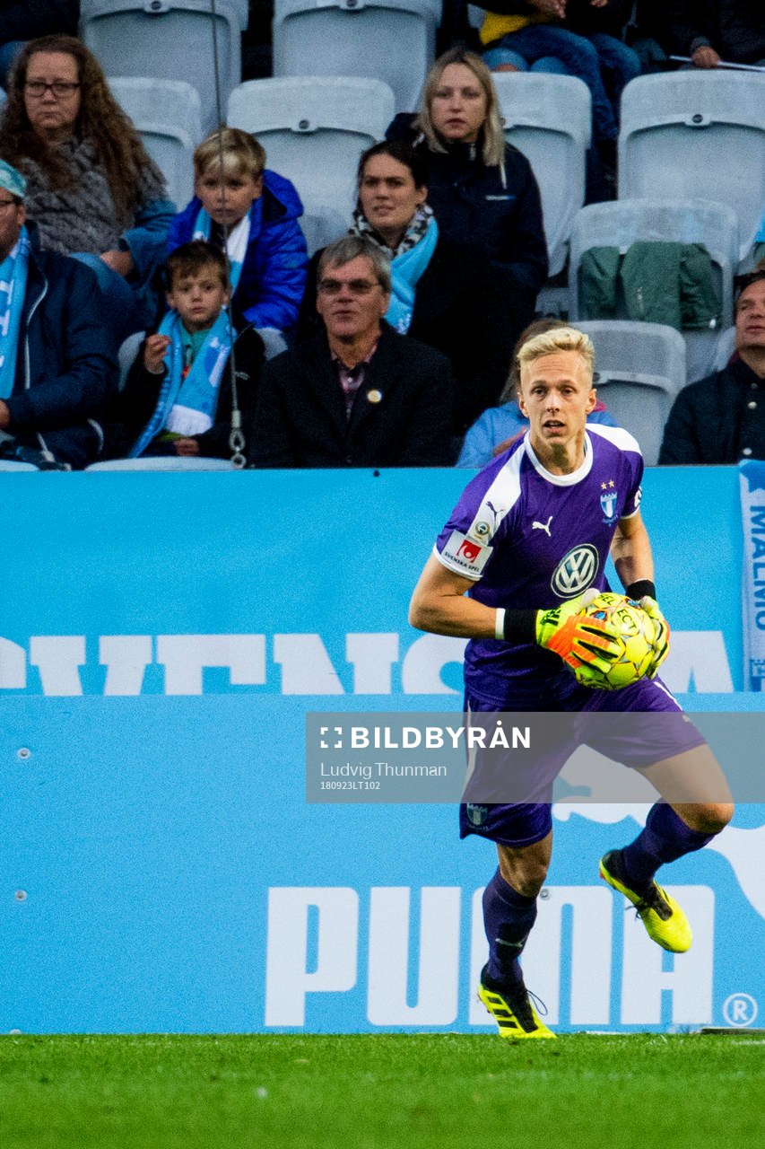 Malmö FFs målvakt Walter Viitala