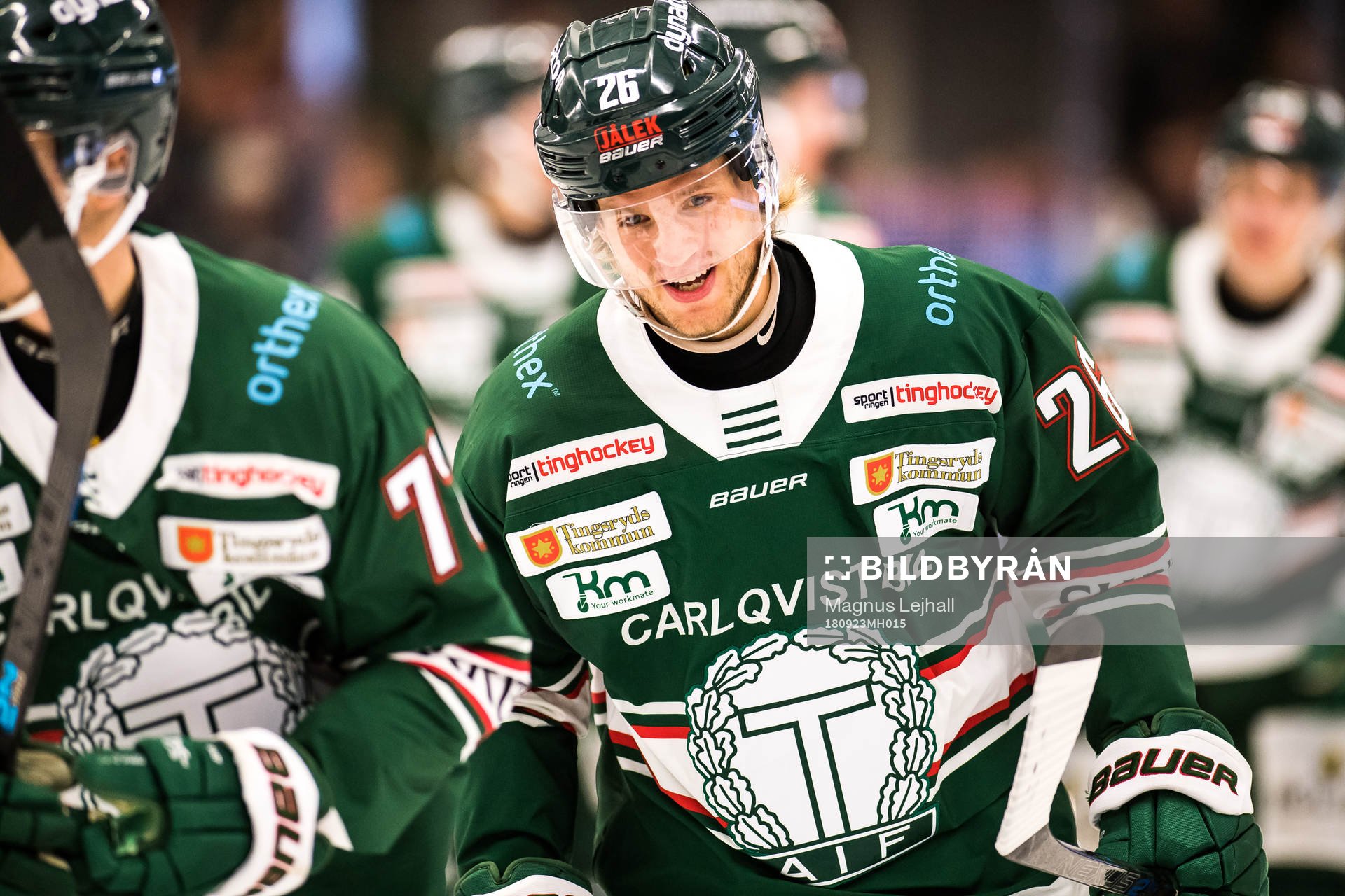 Tingsryds Kim Tallberg  jublar