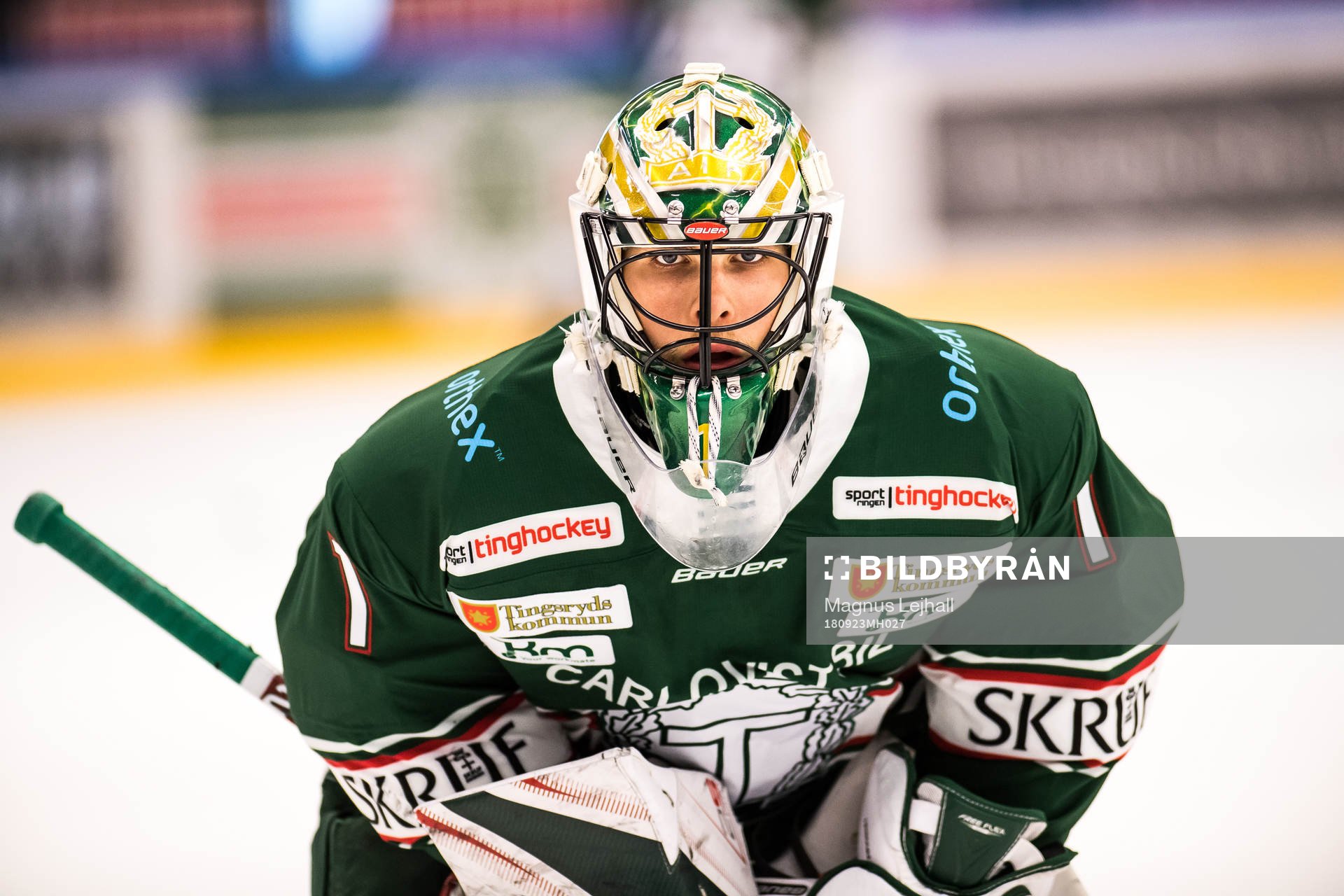 Tingsryds målvakt Andreas Ljunggren