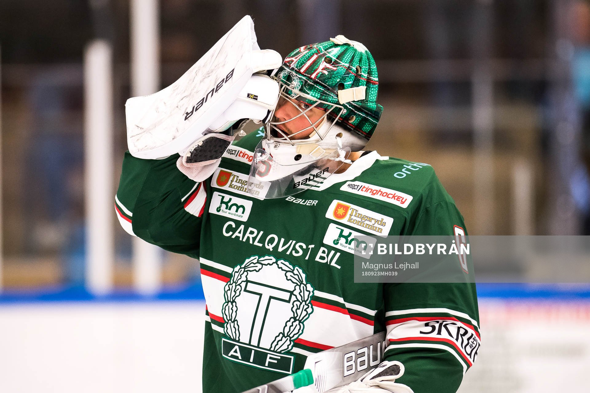 Tingsryds målvakt Tex Williamsson