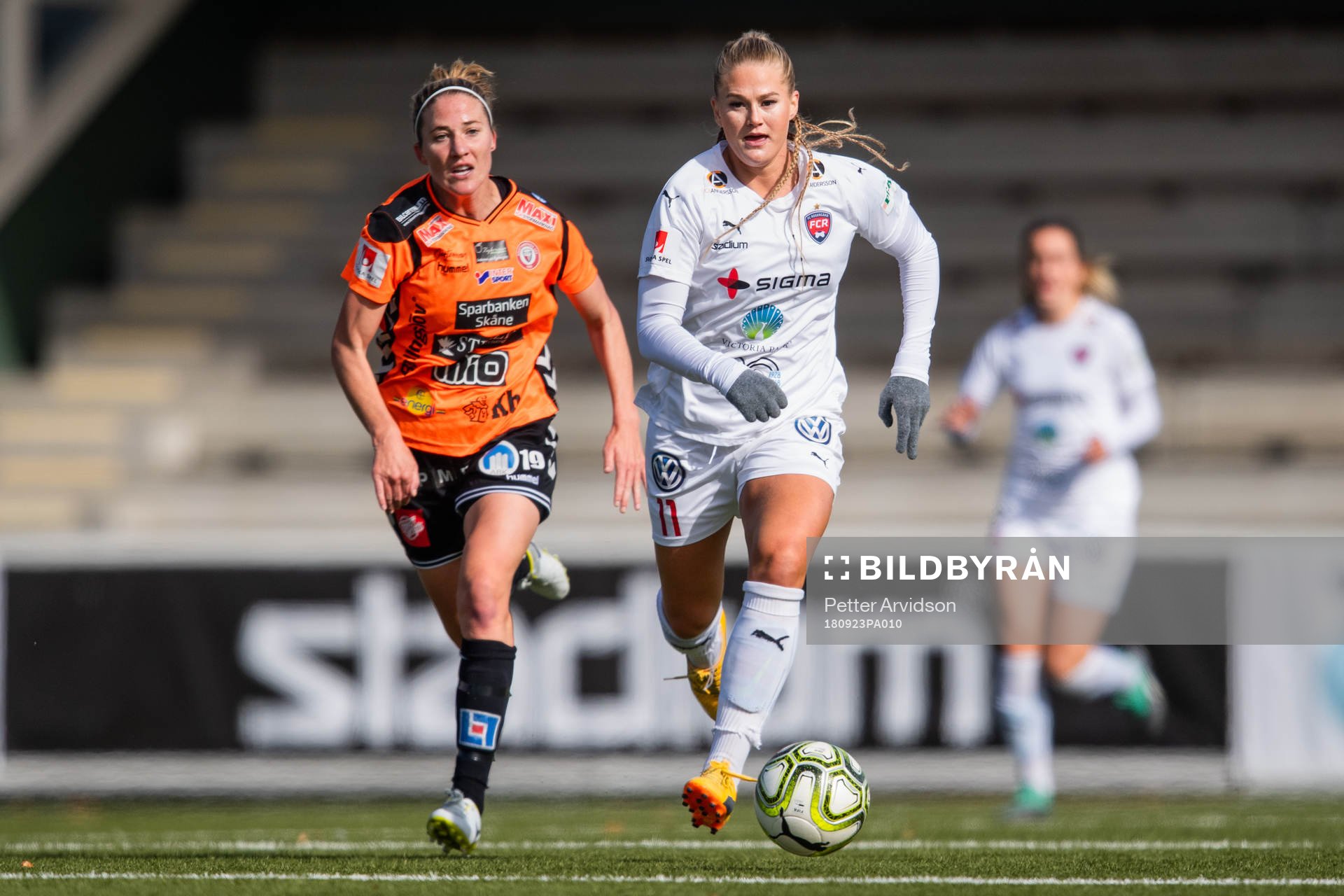 Rosengårds Lisa-Marie Utland och Kristianstads Rebecca