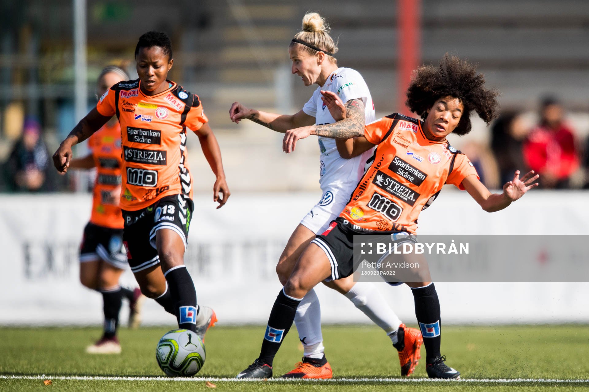 Rosengårds Anja Mittag mot Kristianstads Ogonna Chukwudi