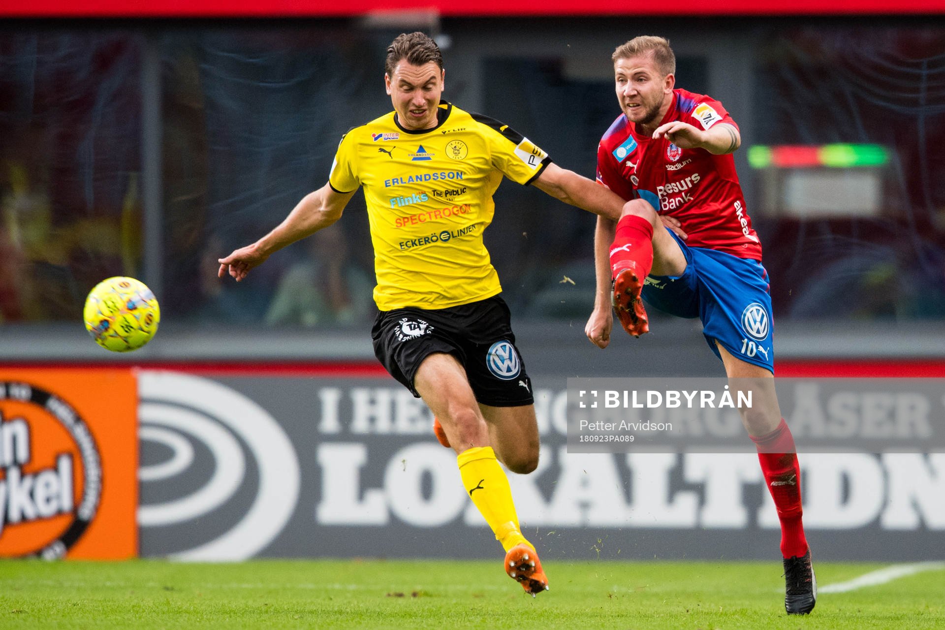 Frejs Marcus Hansson och Helsingborgs Darijan Bojanic