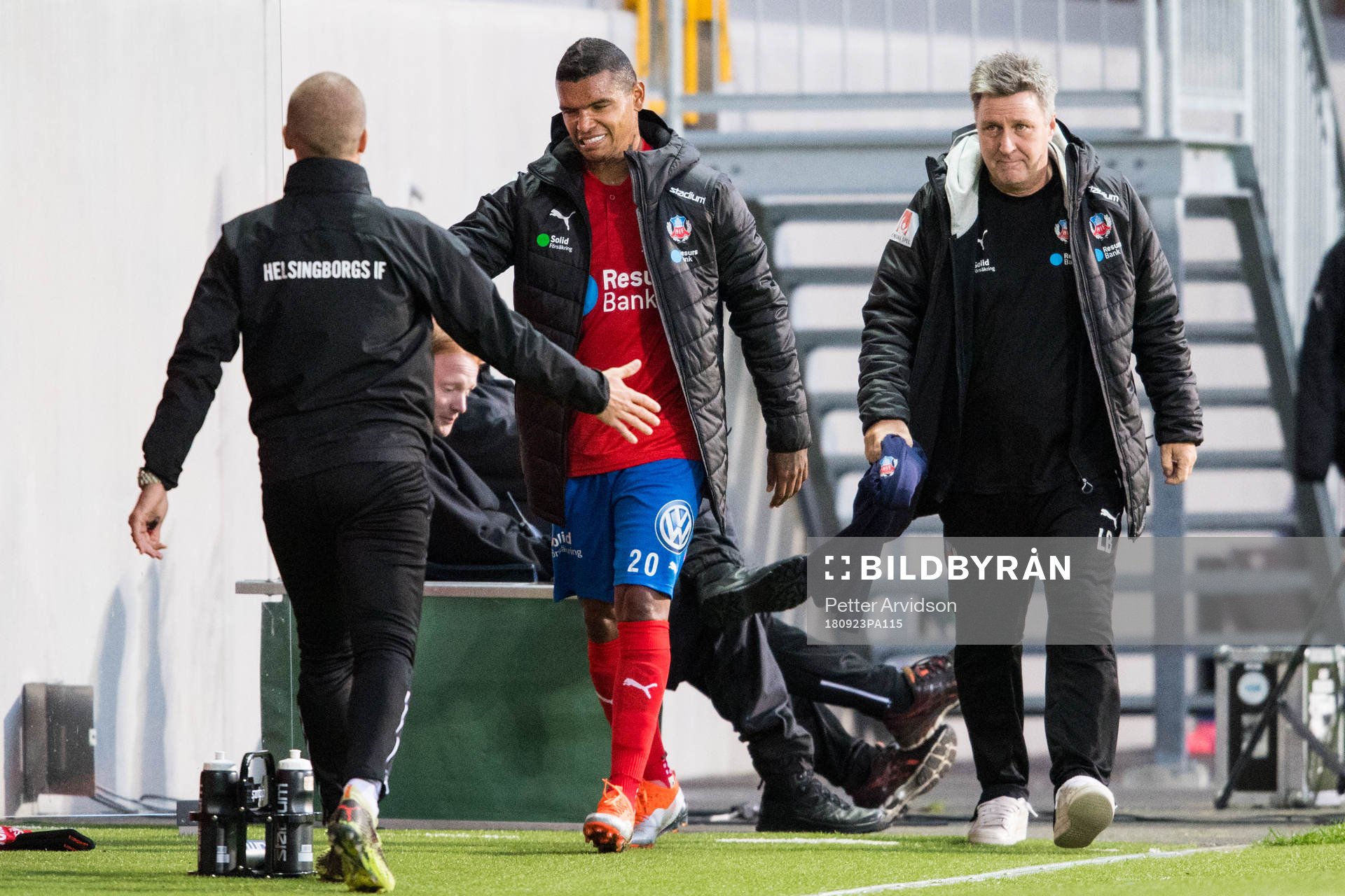Helsingborgs Wanderson Do Carmo byts ut