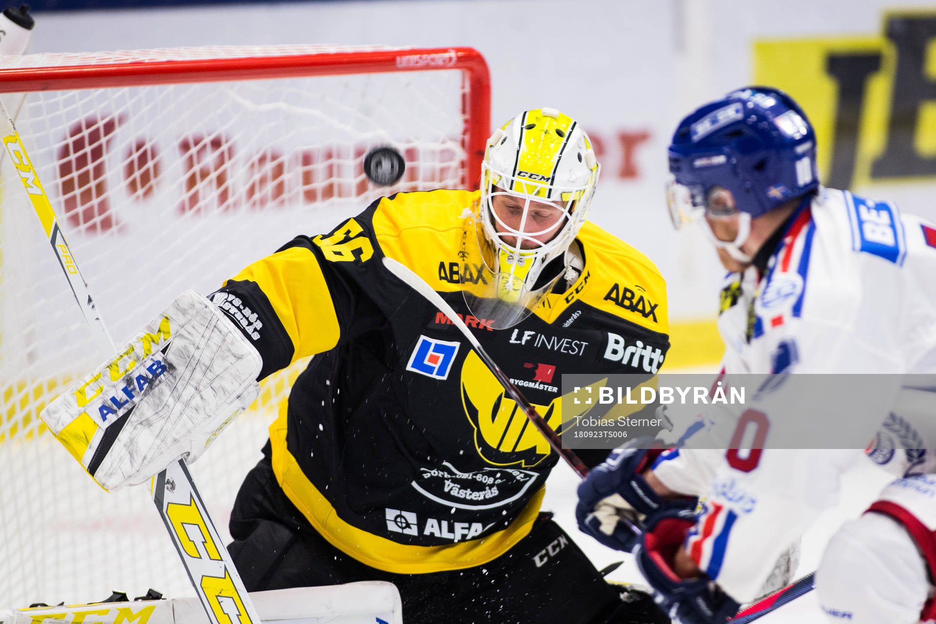 Västerås målvakt Marcus Dahlbom